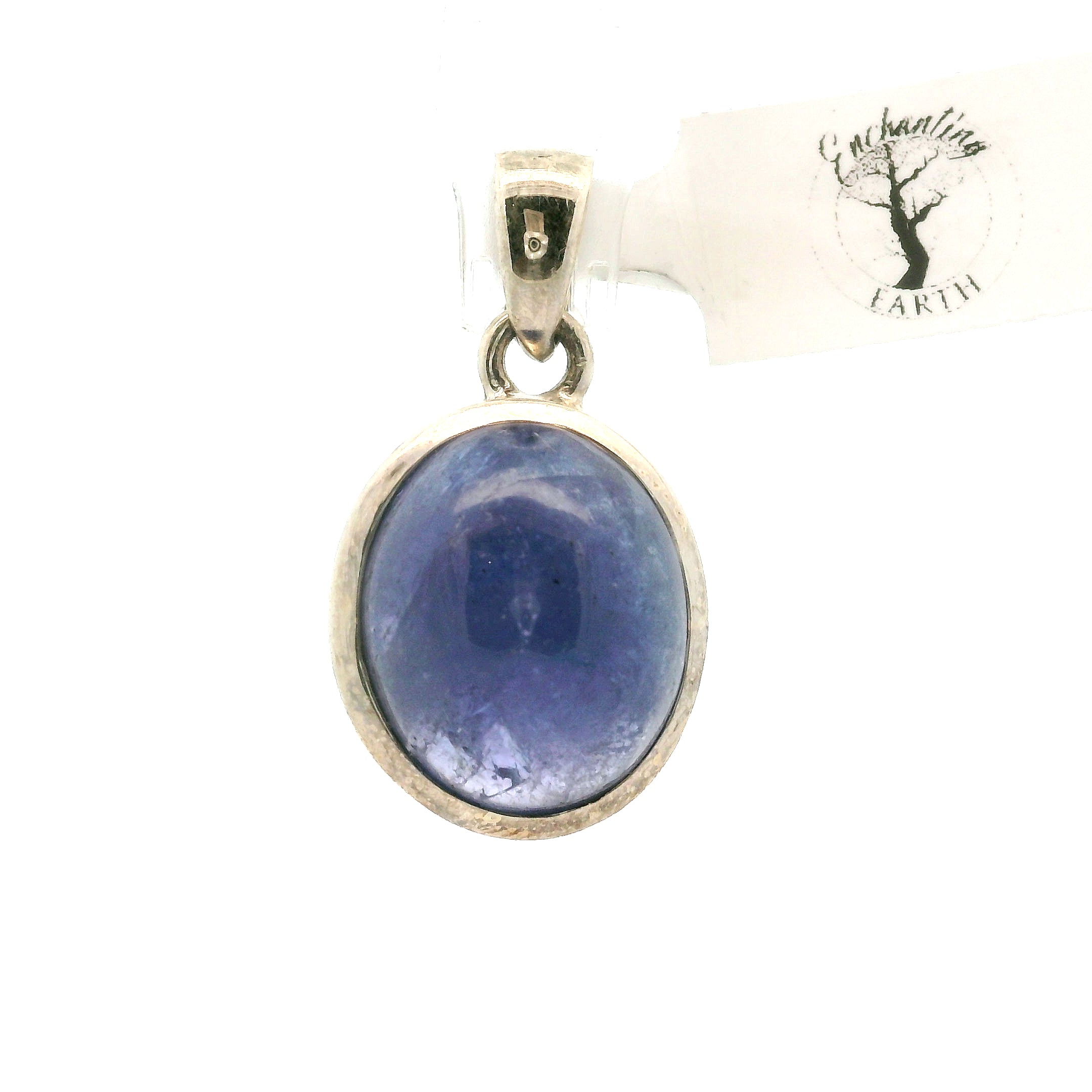 Tanzanite Pendant .925 Silver for Elevating your Consciousness