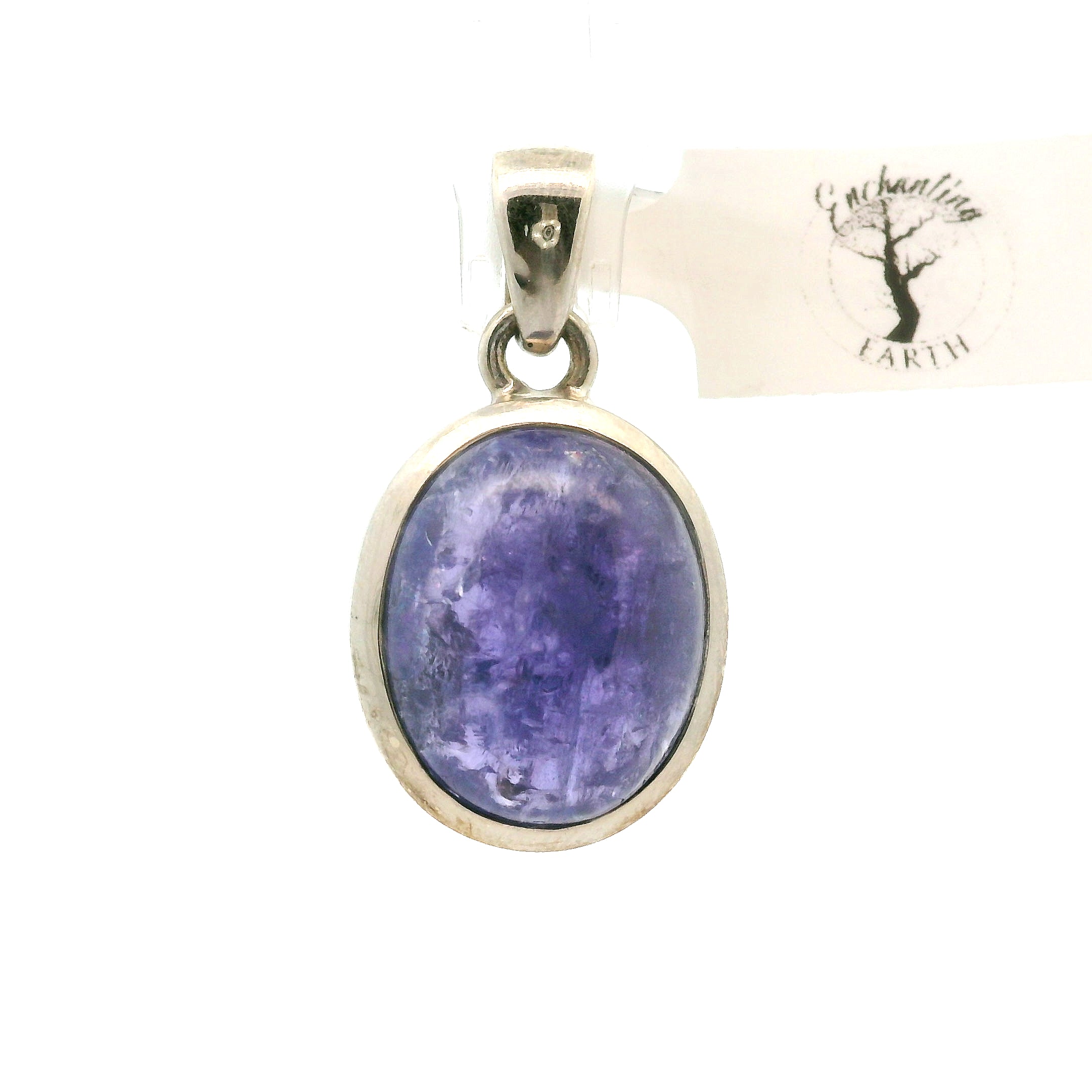 Tanzanite Pendant .925 Silver for Elevating your Consciousness