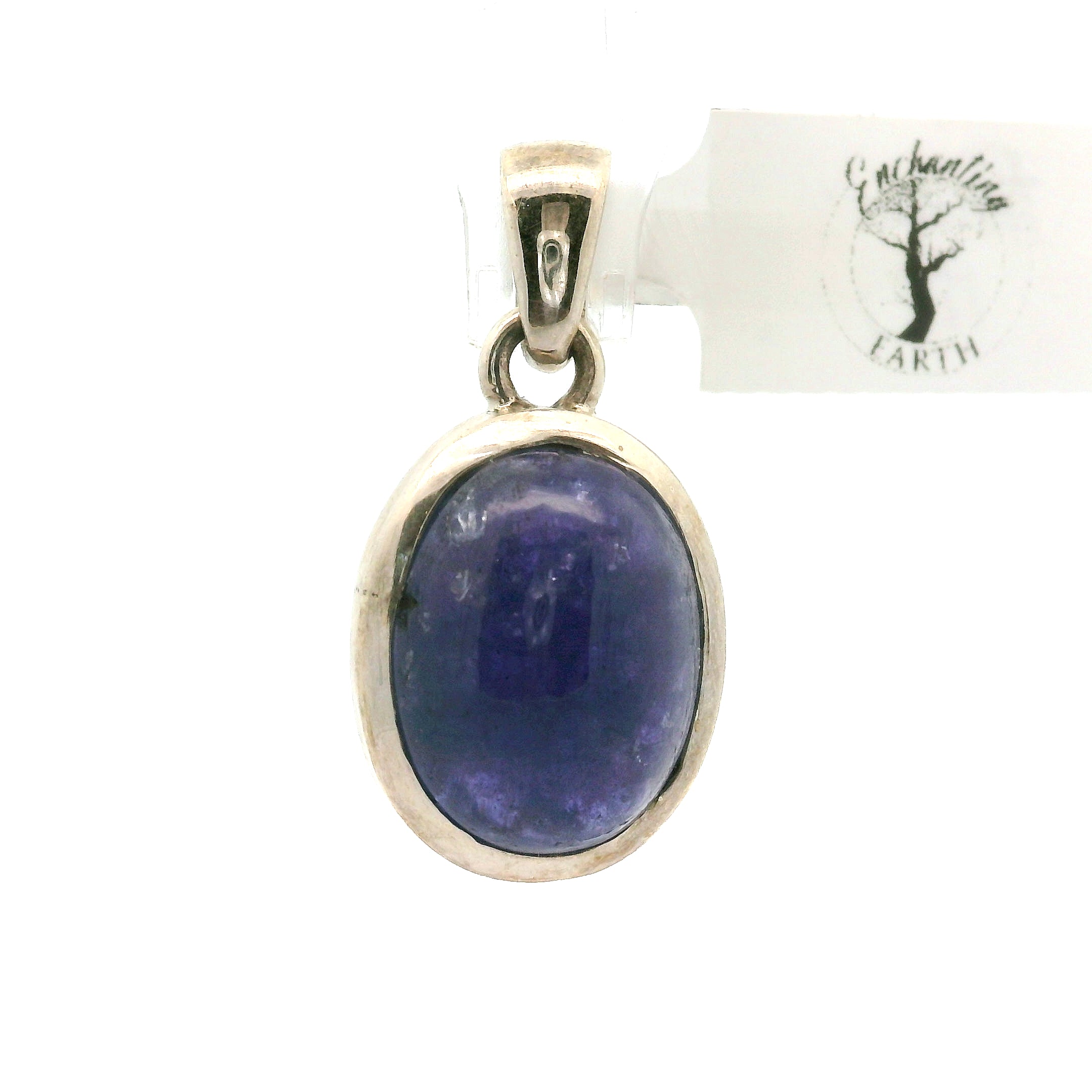 Tanzanite Pendant .925 Silver for Elevating your Consciousness