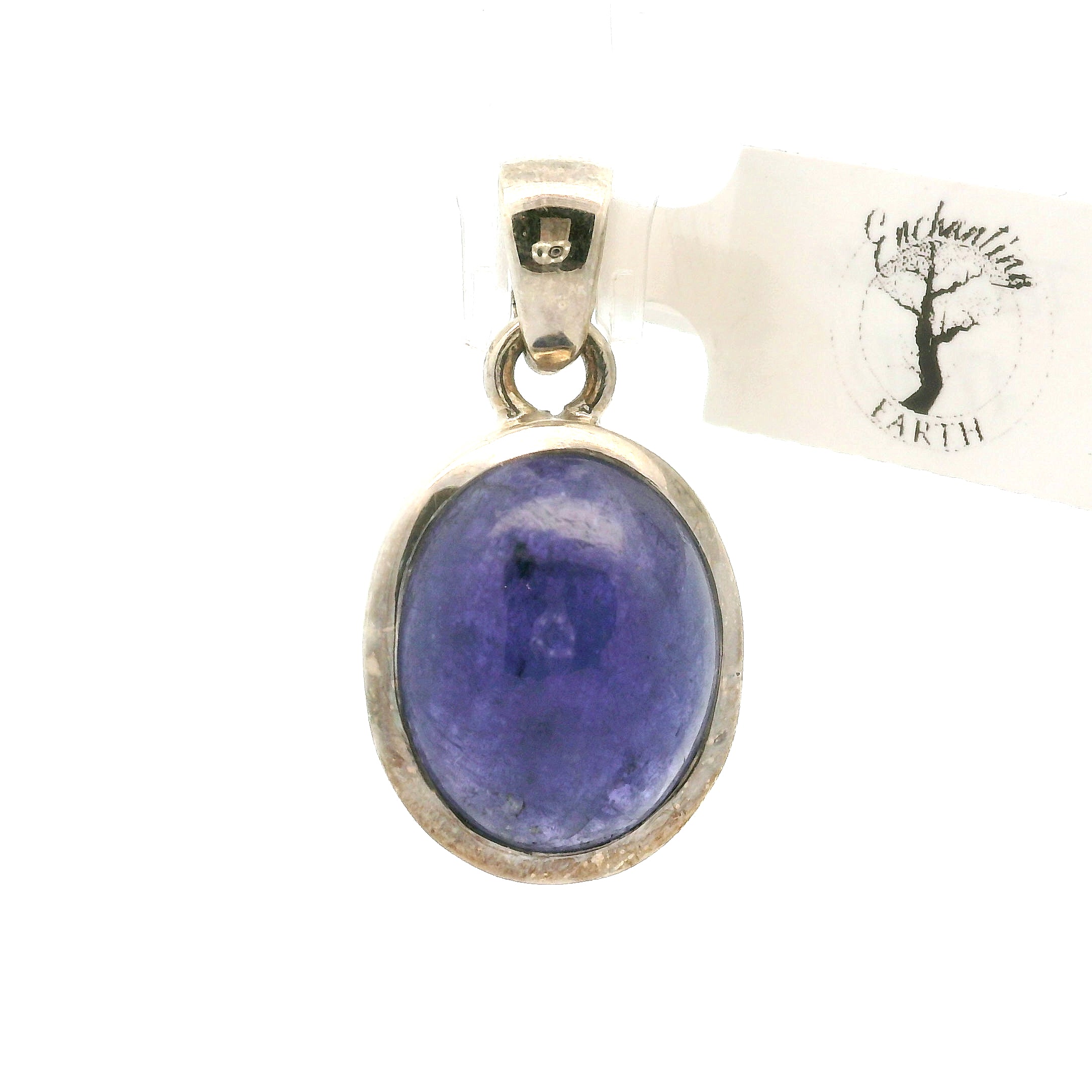 Tanzanite Pendant .925 Silver for Elevating your Consciousness