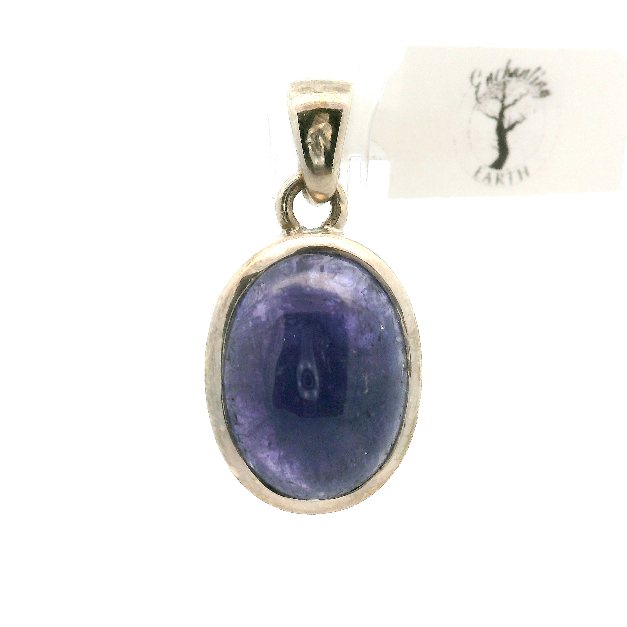 Tanzanite Pendant .925 Silver for Elevating your Consciousness