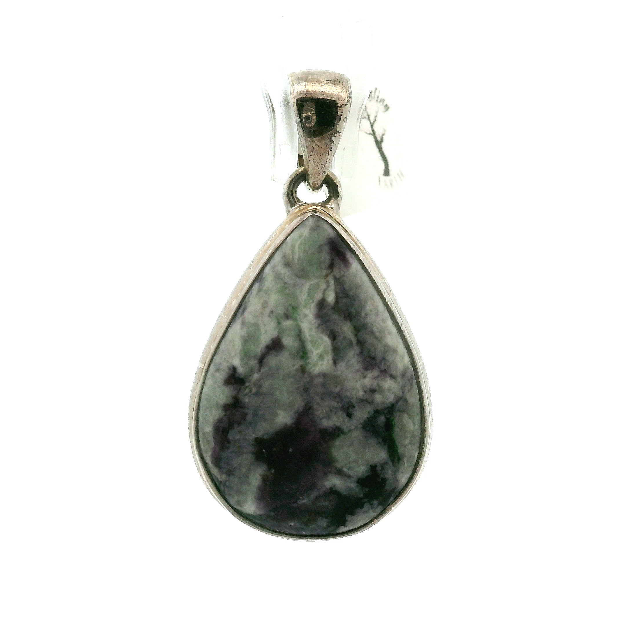 Kammererite Pendant .925 Silver for Balance, Enlightenment, Harmony and Joy