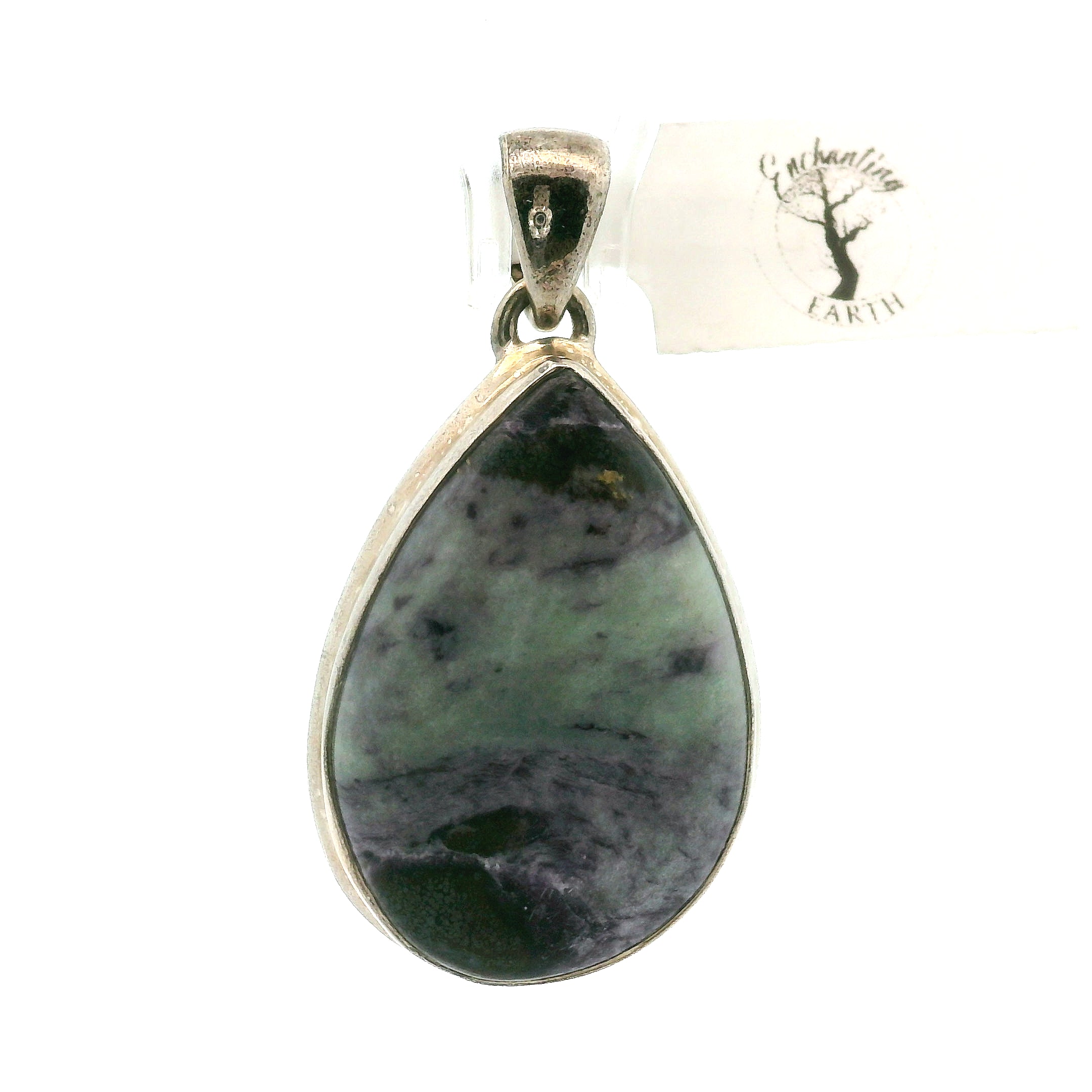 Kammererite Pendant .925 Silver for Balance, Enlightenment, Harmony and Joy
