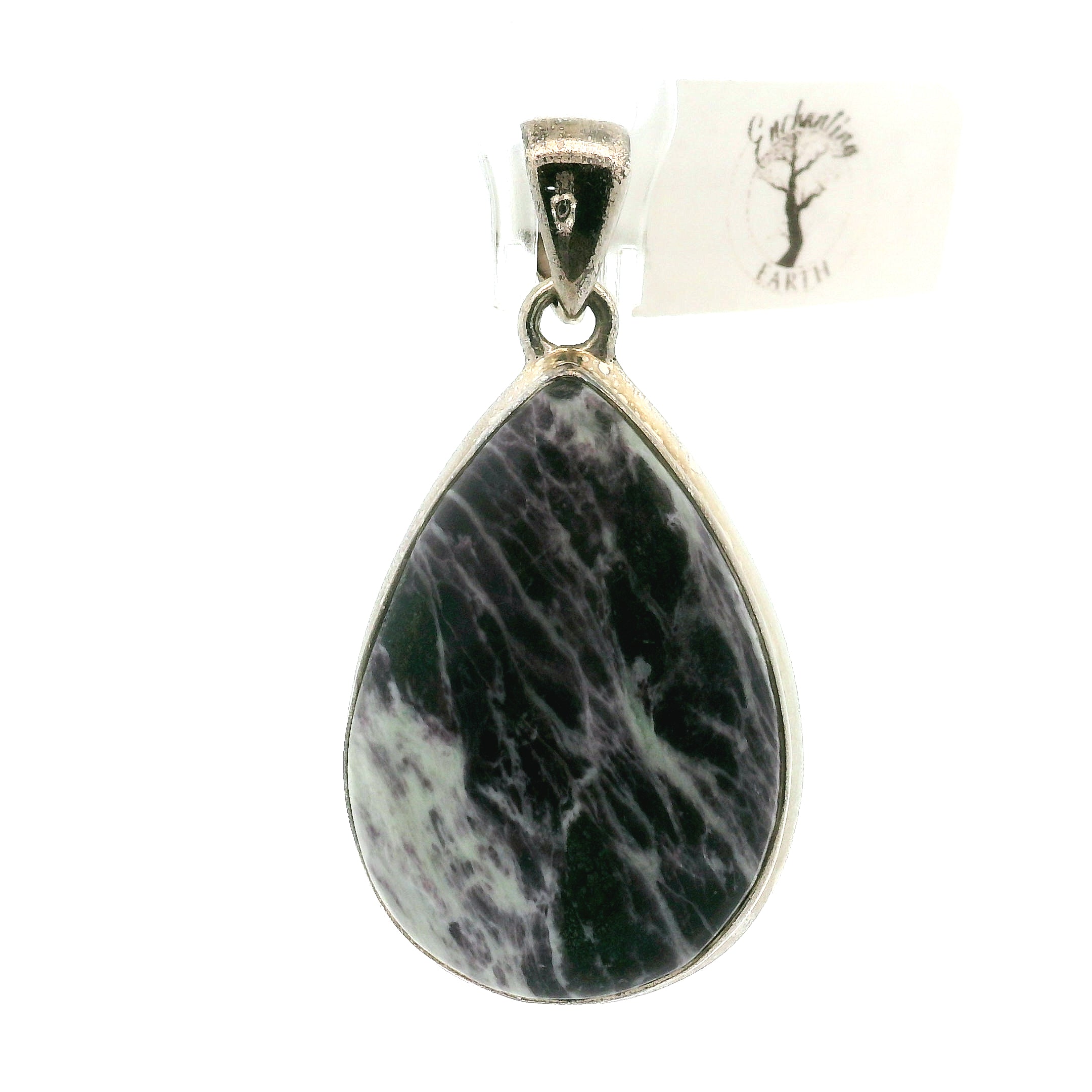 Kammererite Pendant .925 Silver for Balance, Enlightenment, Harmony and Joy