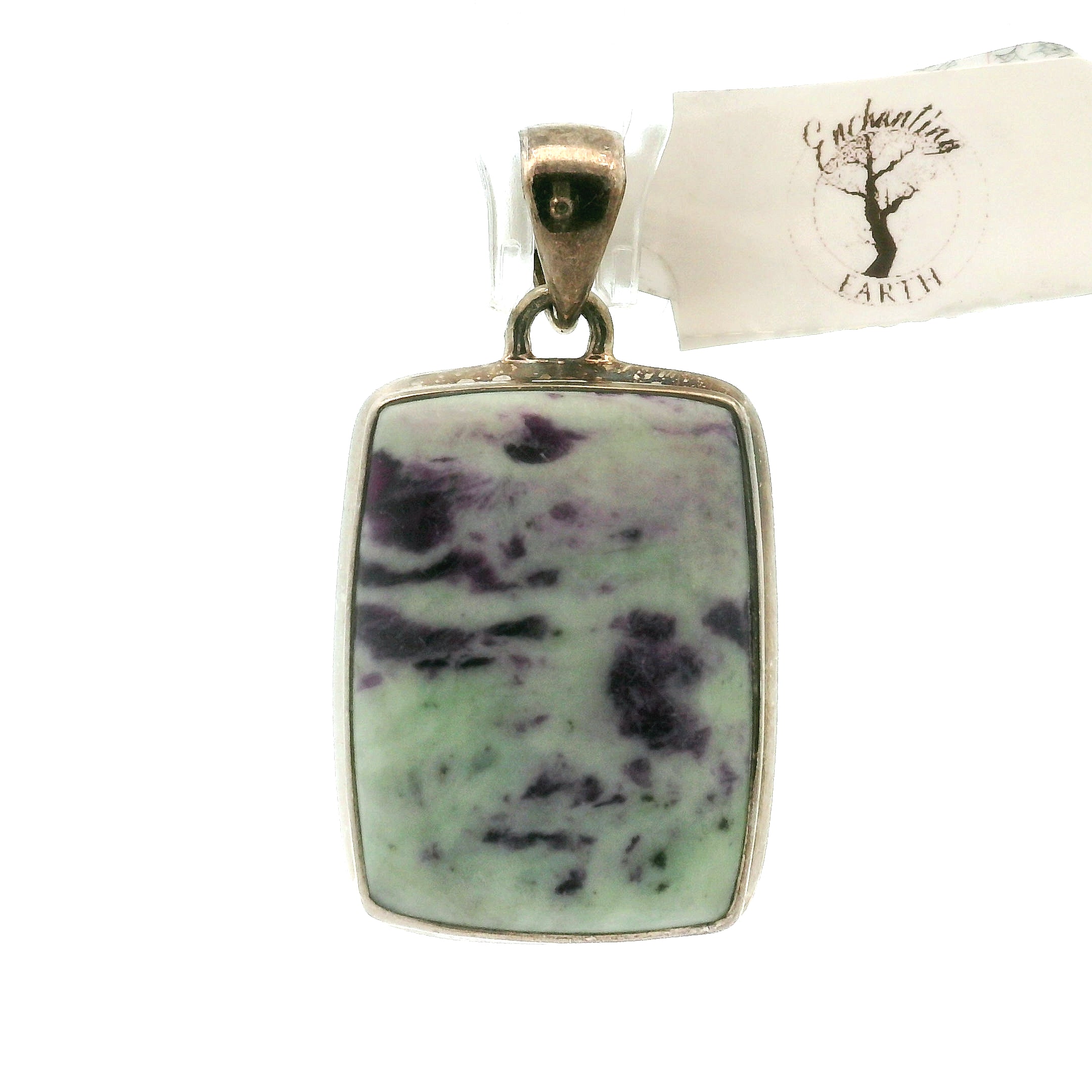 Kammererite Pendant .925 Silver for Balance, Enlightenment, Harmony and Joy