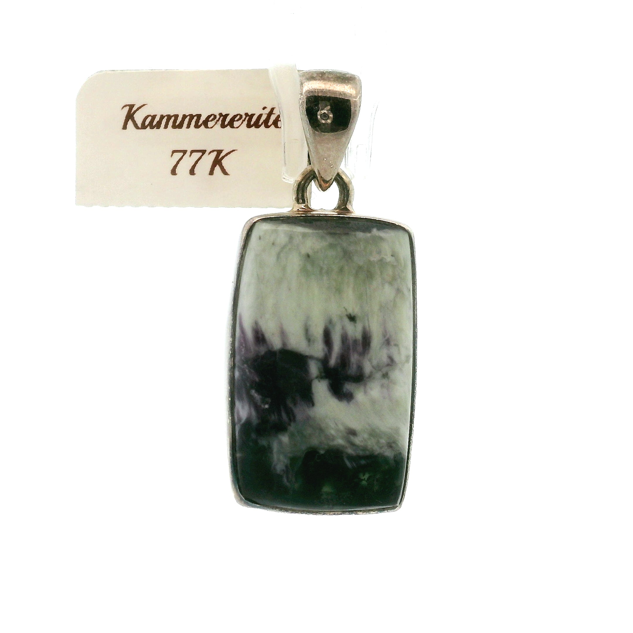 Kammererite Pendant .925 Silver for Balance, Enlightenment, Harmony and Joy