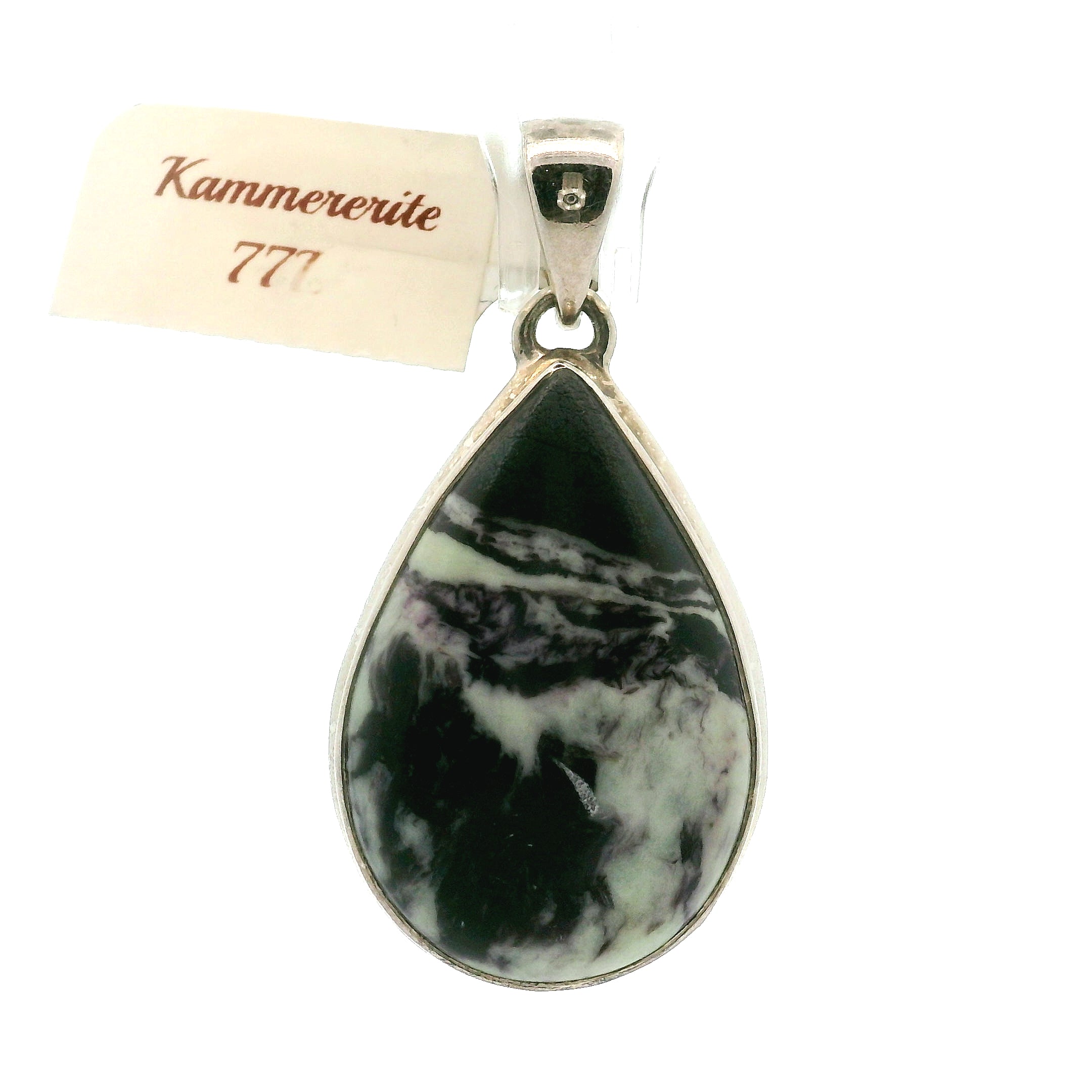 Kammererite Pendant .925 Silver for Balance, Enlightenment, Harmony and Joy