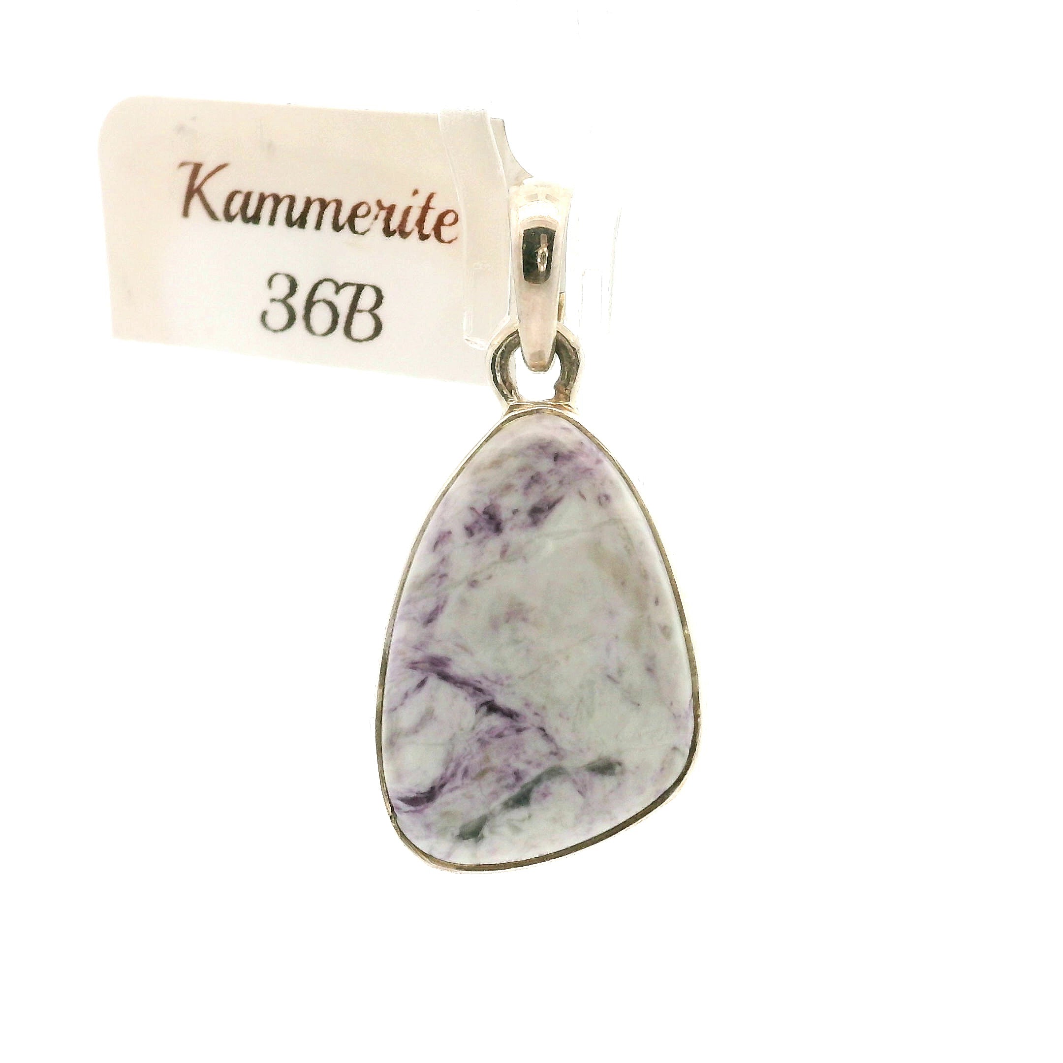 Kammererite Mini Pendant .925 Silver for Balance, Enlightenment, Harmony and Joy
