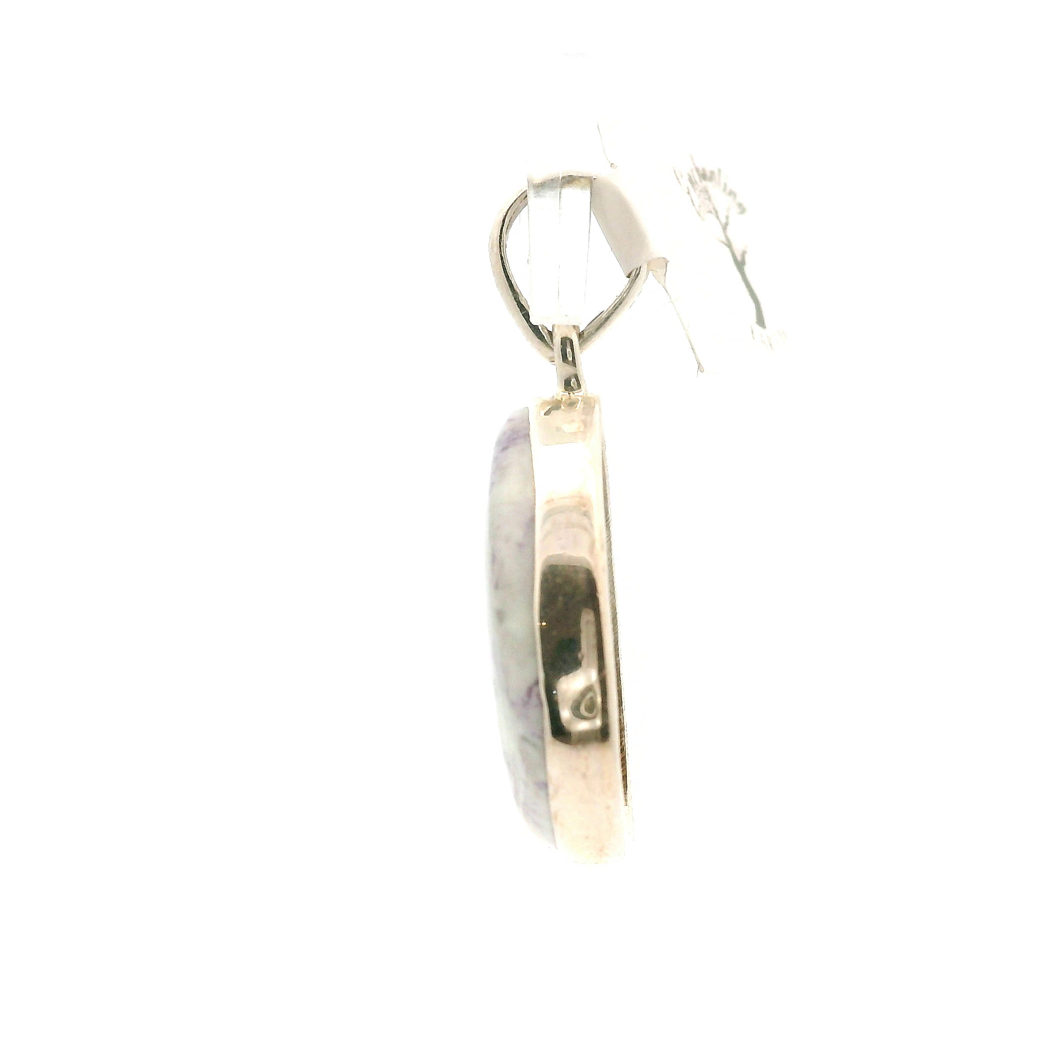 Kammererite Mini Pendant .925 Silver for Balance, Enlightenment, Harmony and Joy