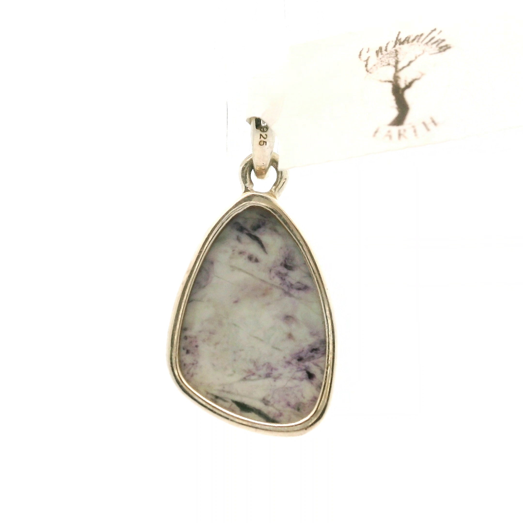 Kammererite Mini Pendant .925 Silver for Balance, Enlightenment, Harmony and Joy