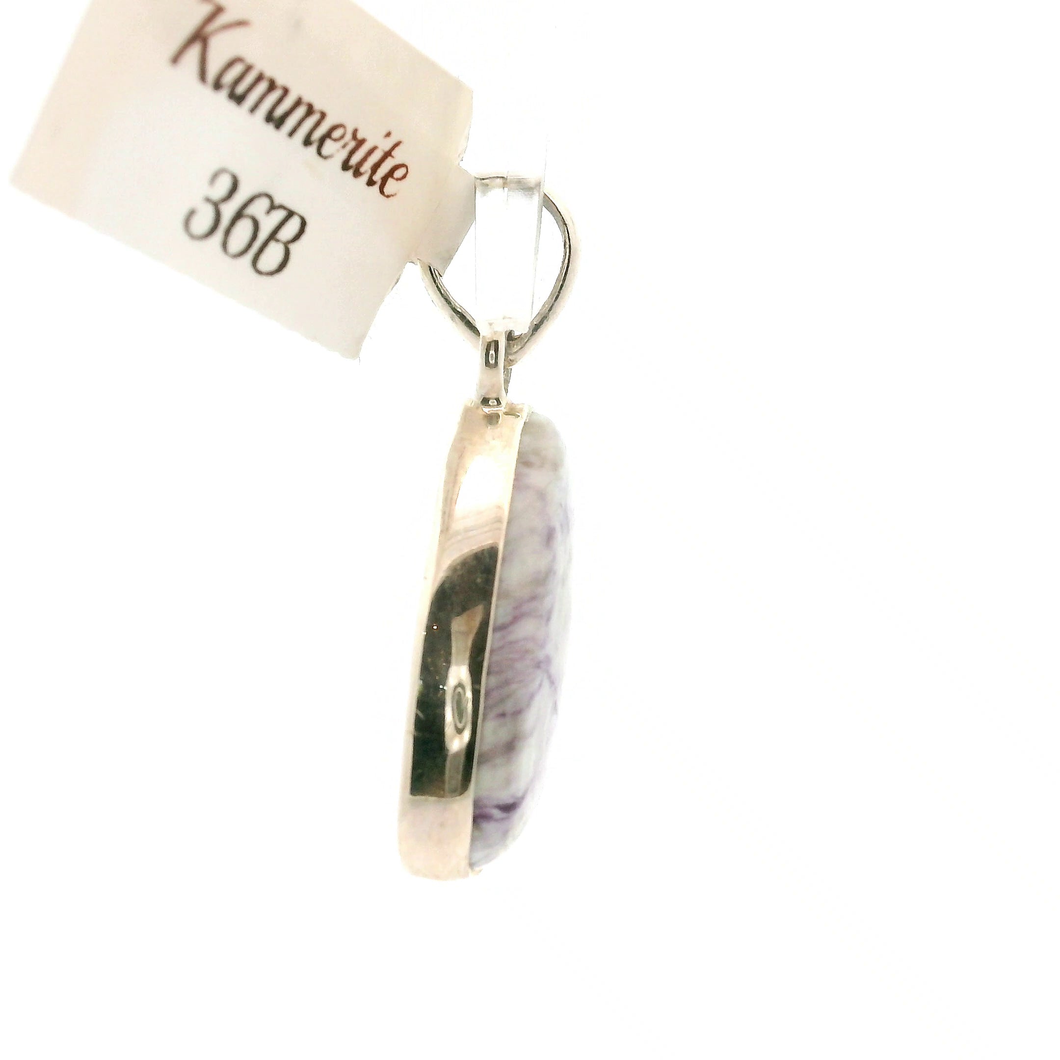 Kammererite Mini Pendant .925 Silver for Balance, Enlightenment, Harmony and Joy