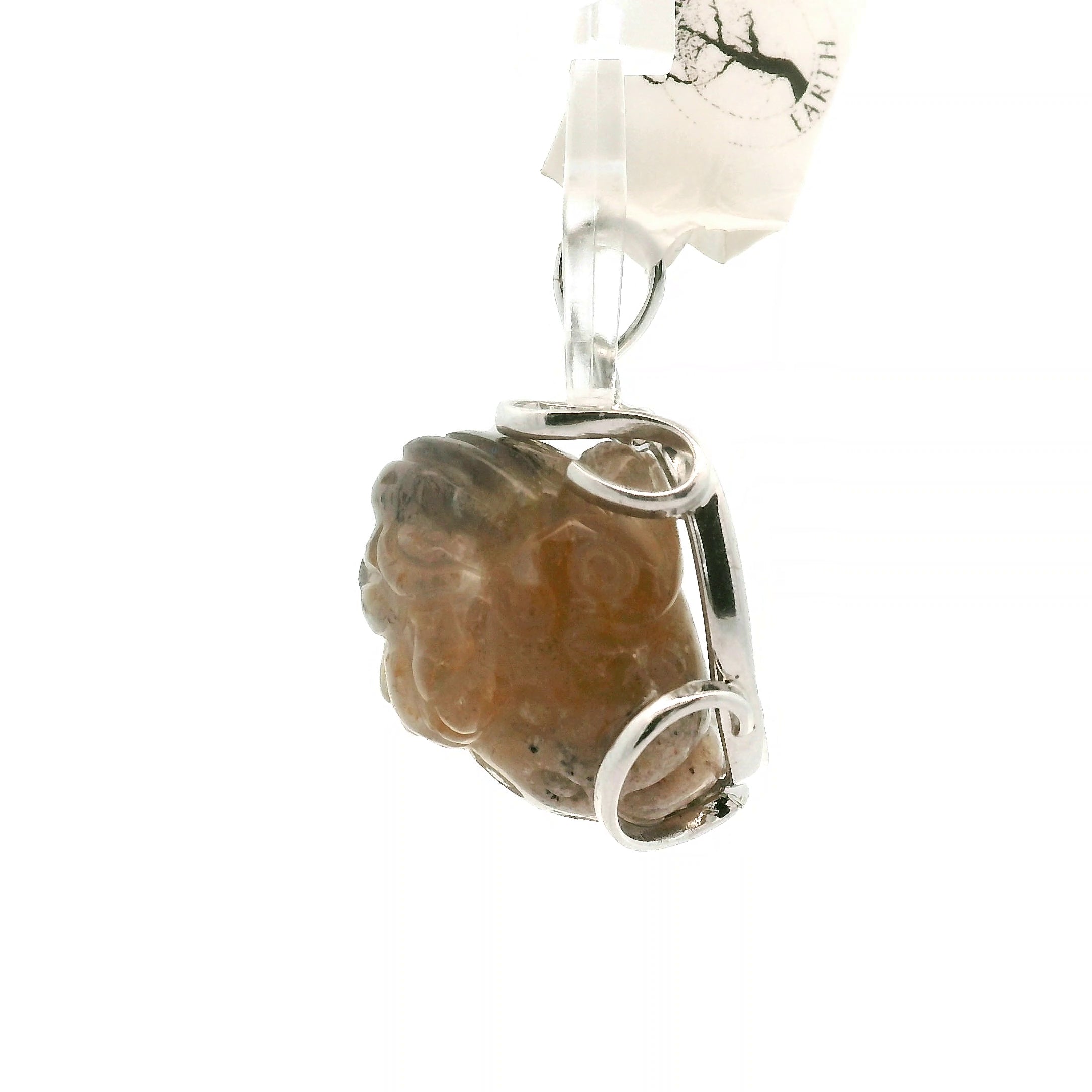 Super 7 Money Toad Pendant .925 Silver for Awakening your Gifts and Creating your Dream Life