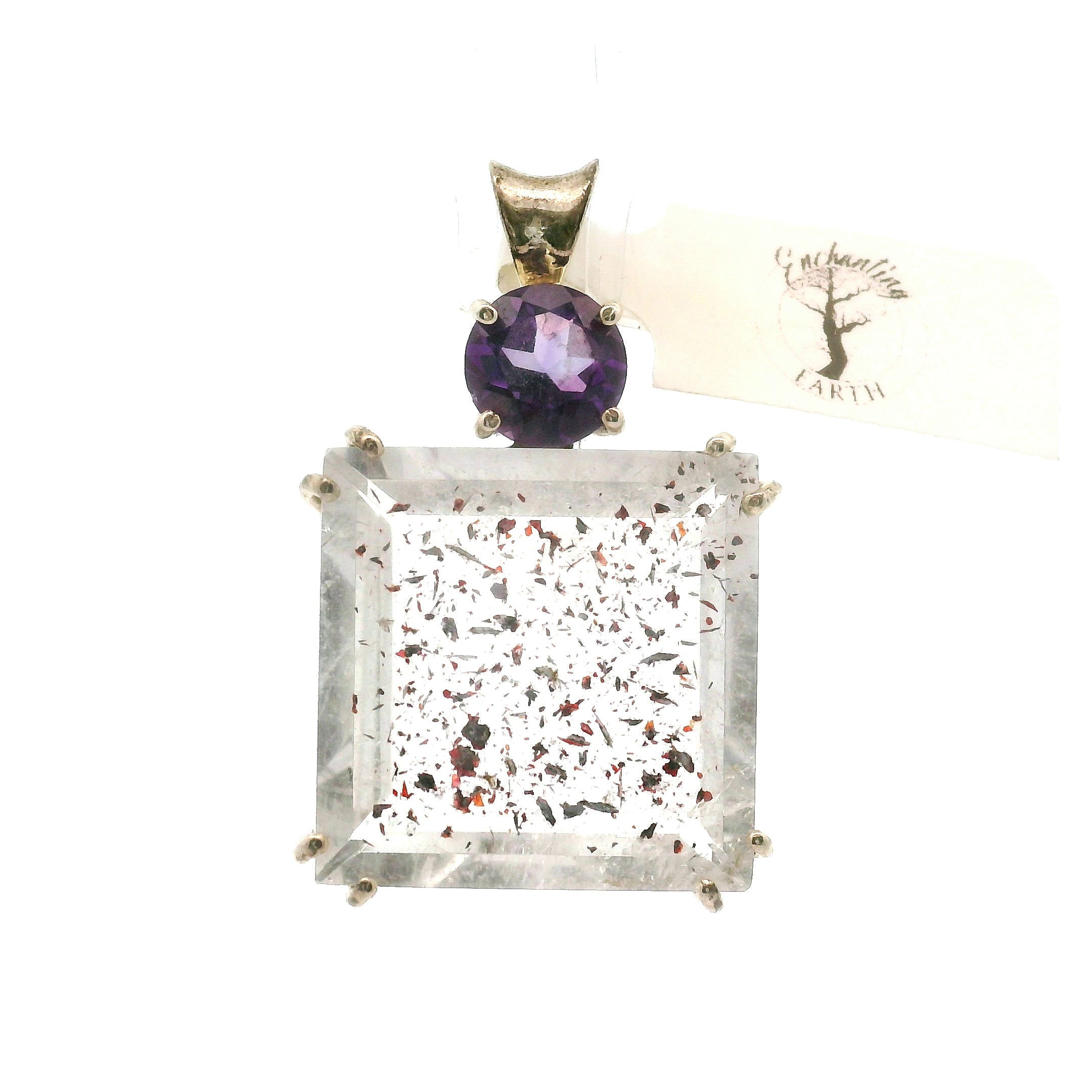 Super 7 Multi-Stone Pendant .925 Silver for Awakening your Gifts and Creating your Dream Life