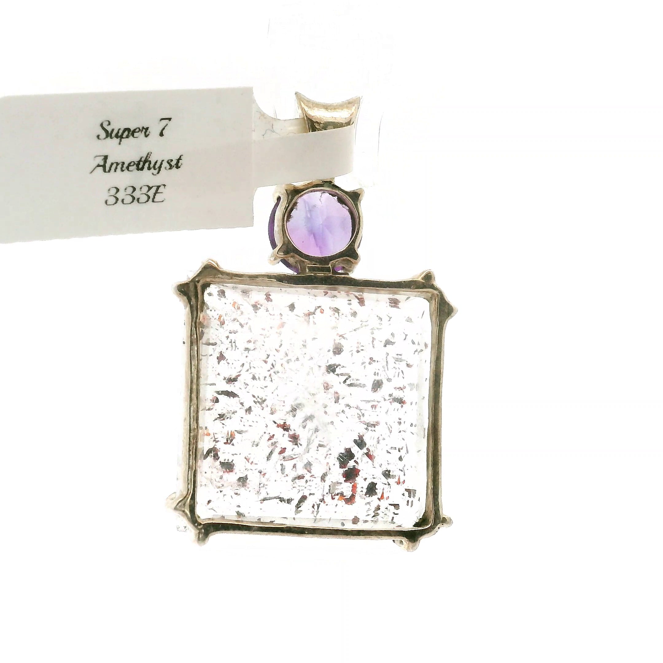 Super 7 Multi-Stone Pendant .925 Silver for Awakening your Gifts and Creating your Dream Life