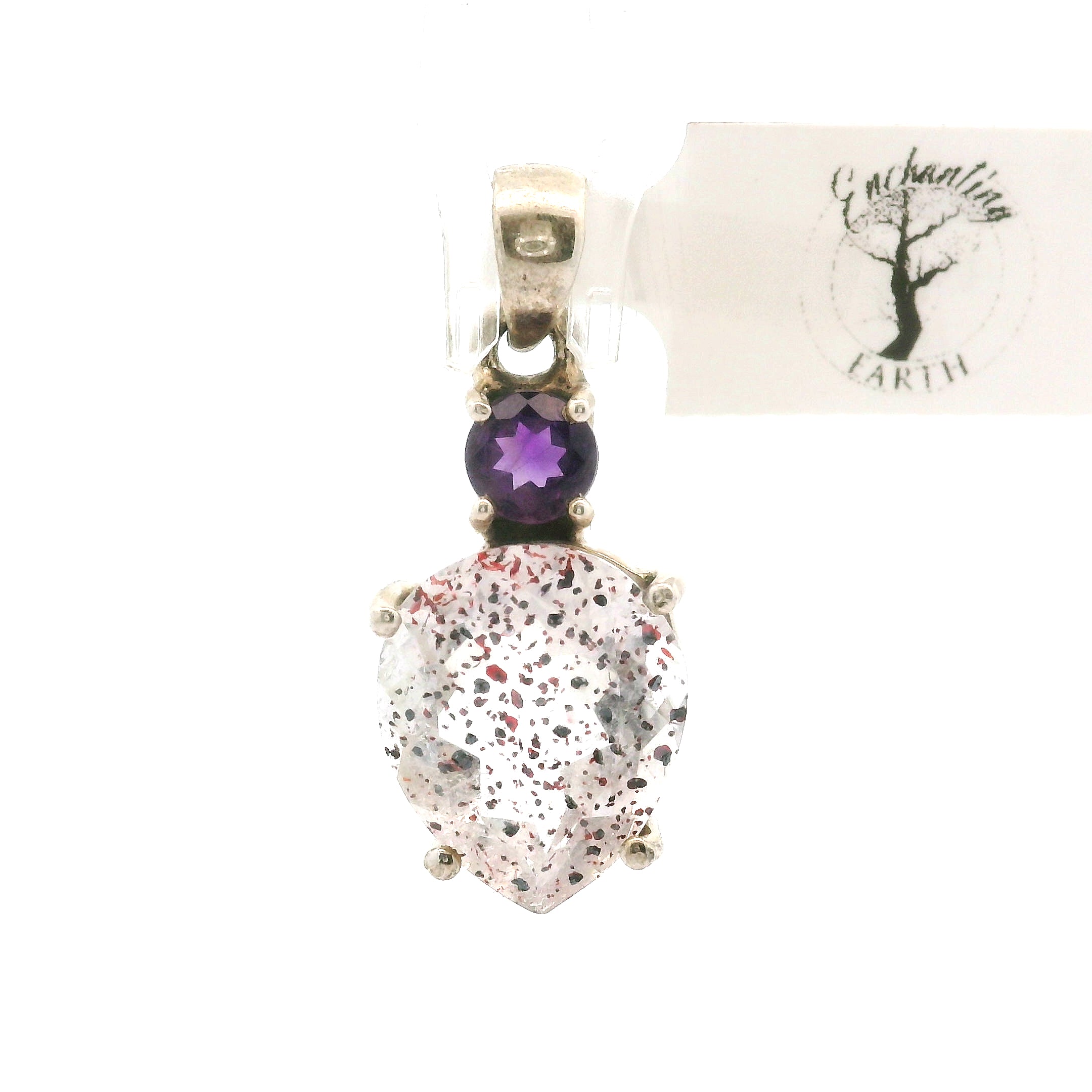 Super 7 Multi-Stone Pendant .925 Silver for Awakening your Gifts and Creating your Dream Life