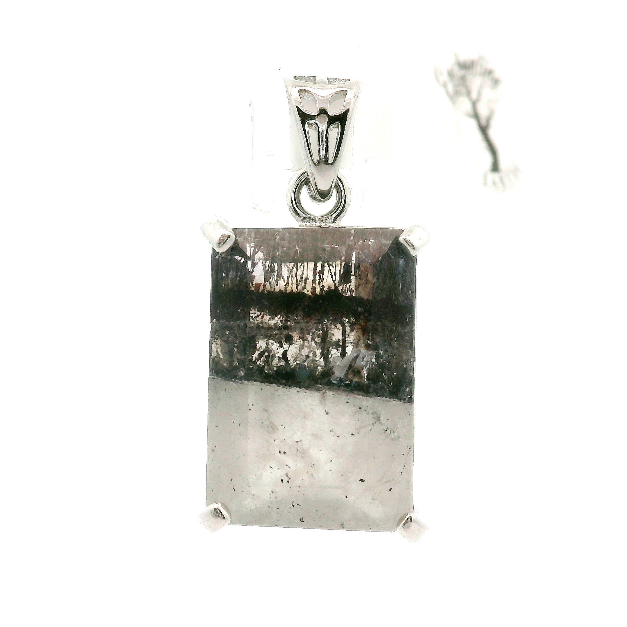 Yin Yang Black Super 7 Pendant .925 Silver (High Quality) for Awakening your Gifts and Creating your Dream Life