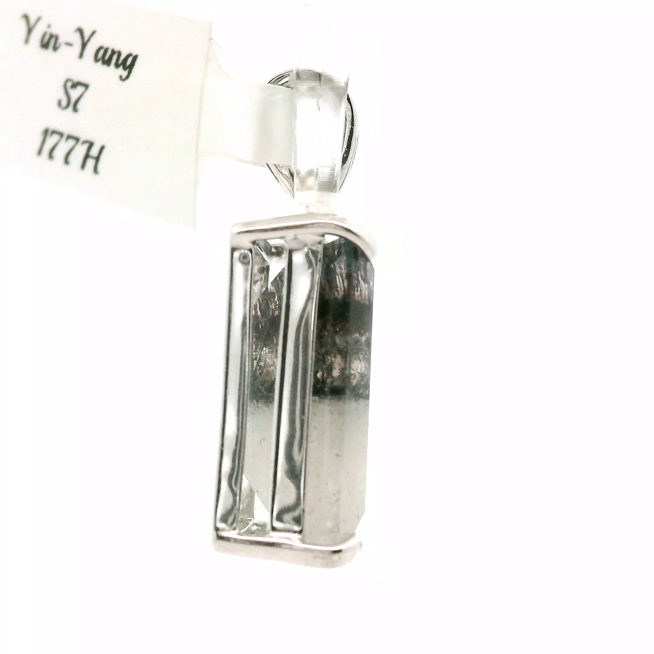 Yin Yang Black Super 7 Pendant .925 Silver (High Quality) for Awakening your Gifts and Creating your Dream Life