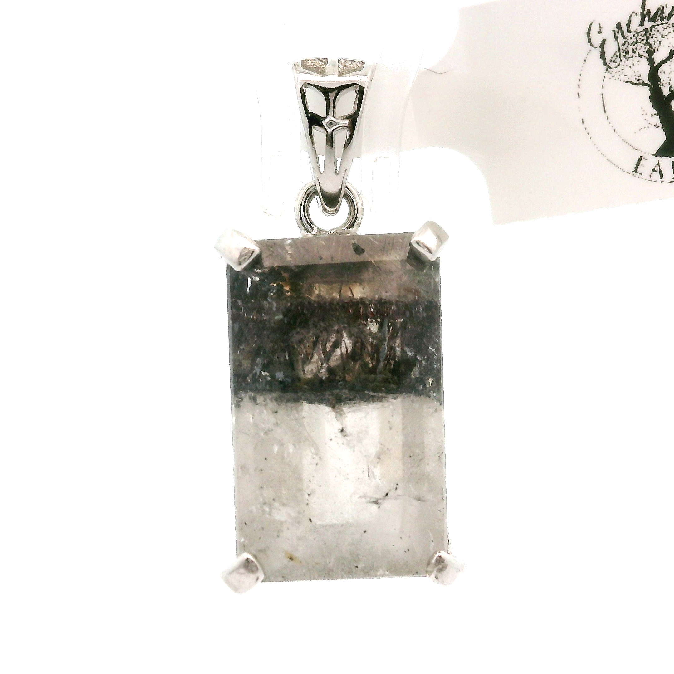 Yin Yang Black Super 7 Pendant .925 Silver (High Quality) for Awakening your Gifts and Creating your Dream Life