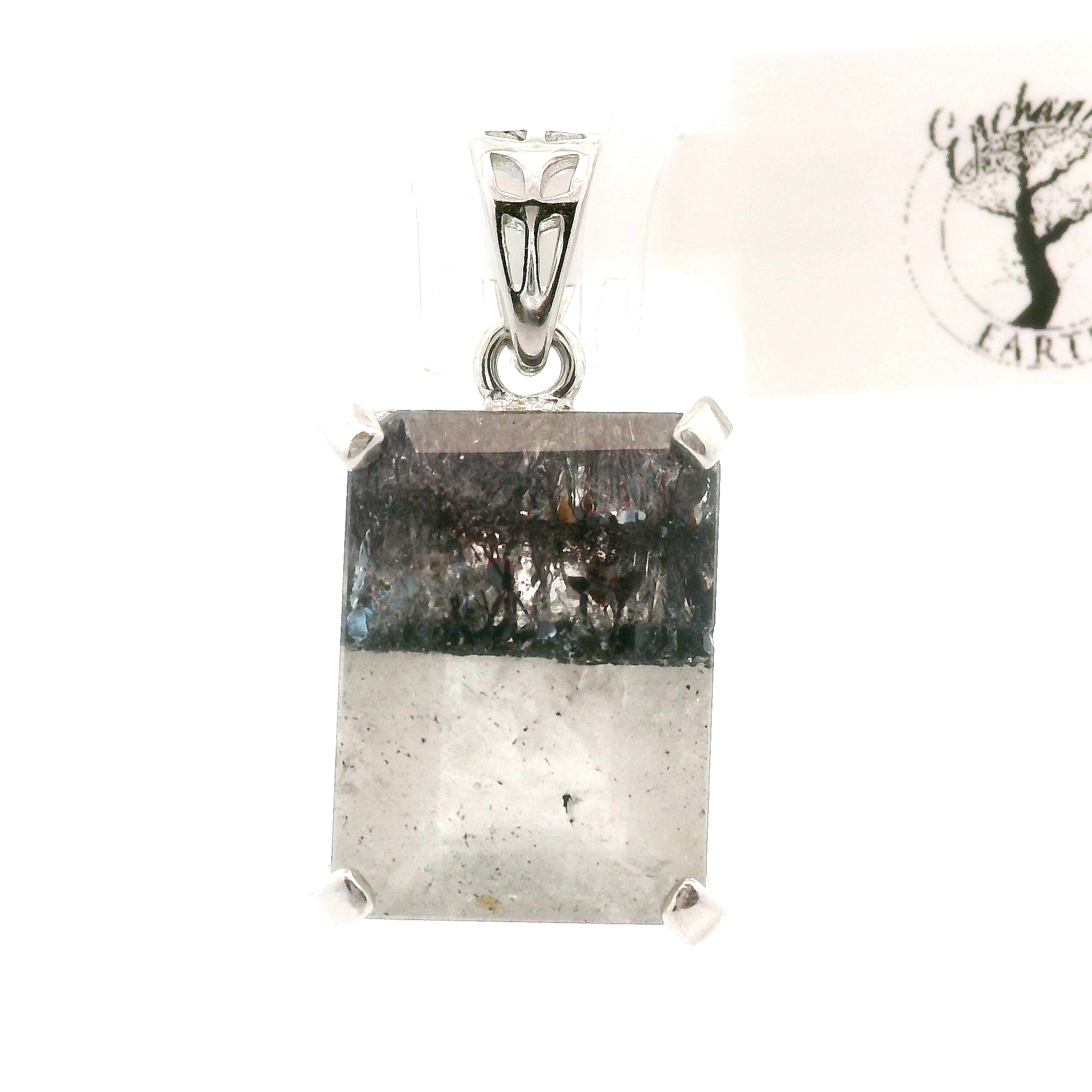 Yin Yang Black Super 7 Pendant .925 Silver (High Quality) for Awakening your Gifts and Creating your Dream Life