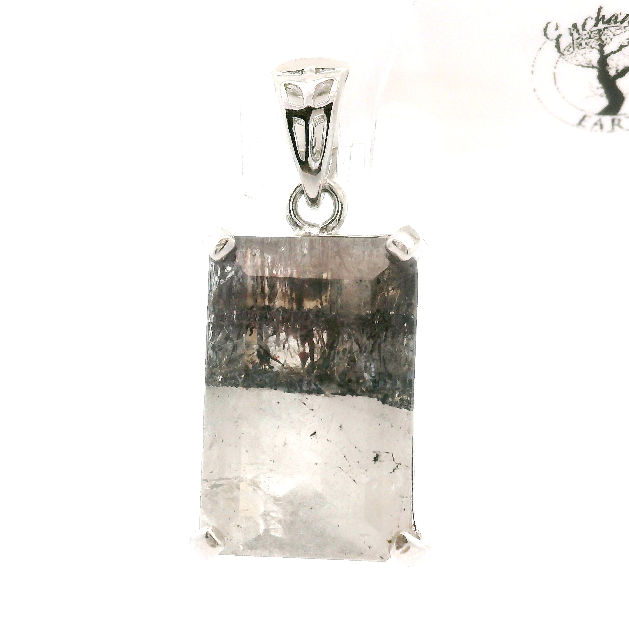 Yin Yang Black Super 7 Pendant .925 Silver (High Quality) for Awakening your Gifts and Creating your Dream Life
