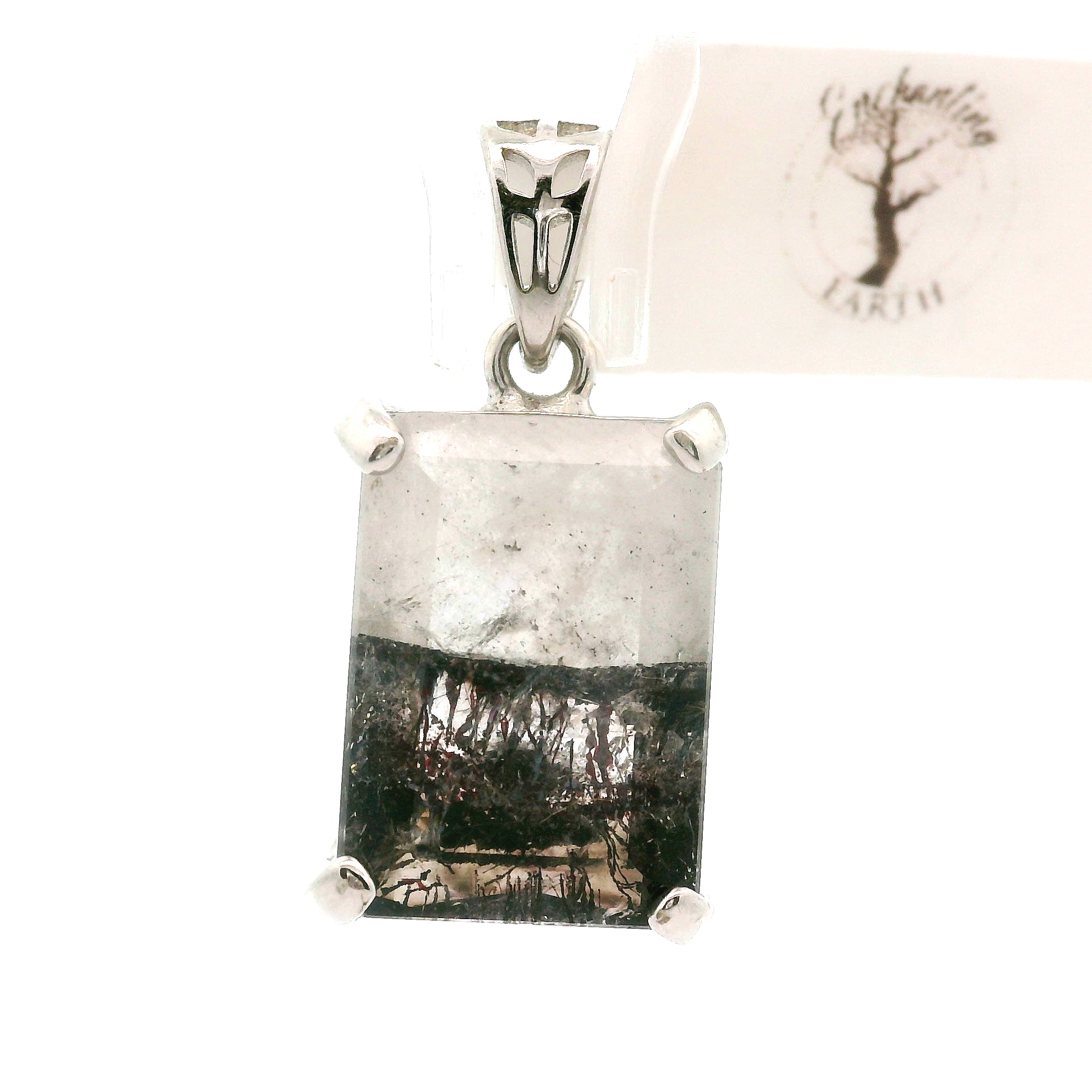 Yin Yang Black Super 7 Pendant .925 Silver (High Quality) for Awakening your Gifts and Creating your Dream Life