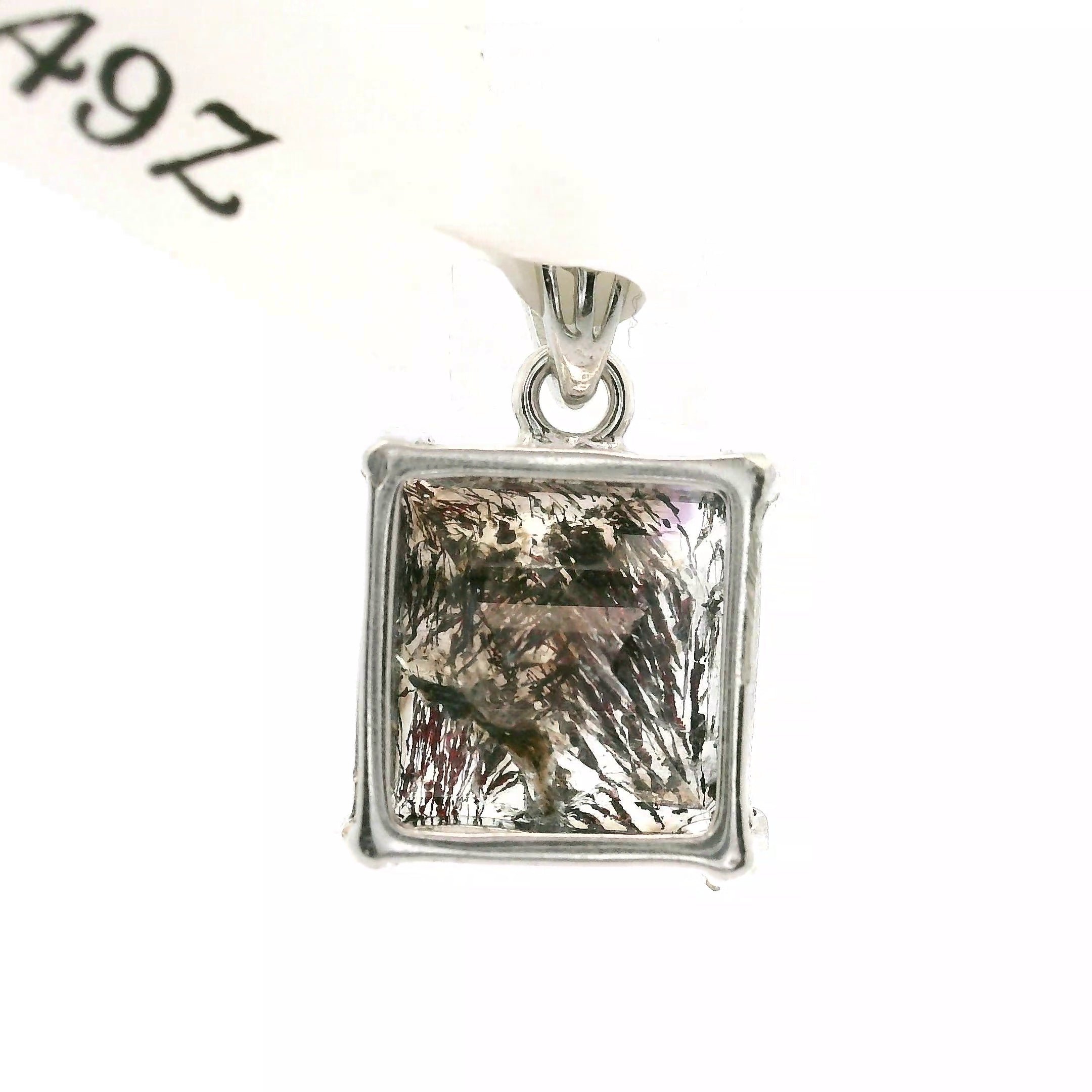 Black Super 7 Pendant .925 Silver (High Quality) for Awakening your Gifts and Creating your Dream Life