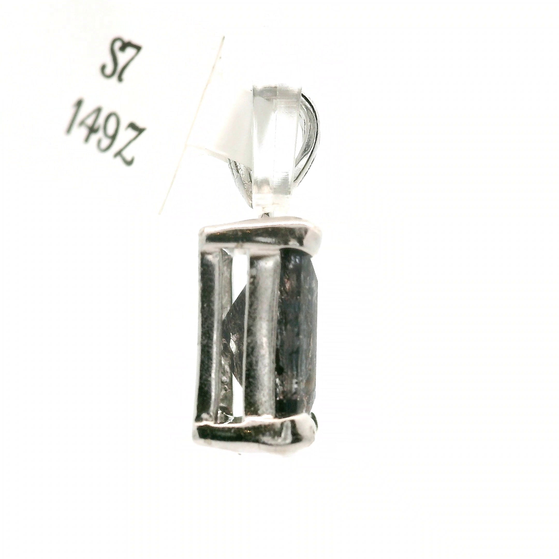 Black Super 7 Pendant .925 Silver (High Quality) for Awakening your Gifts and Creating your Dream Life