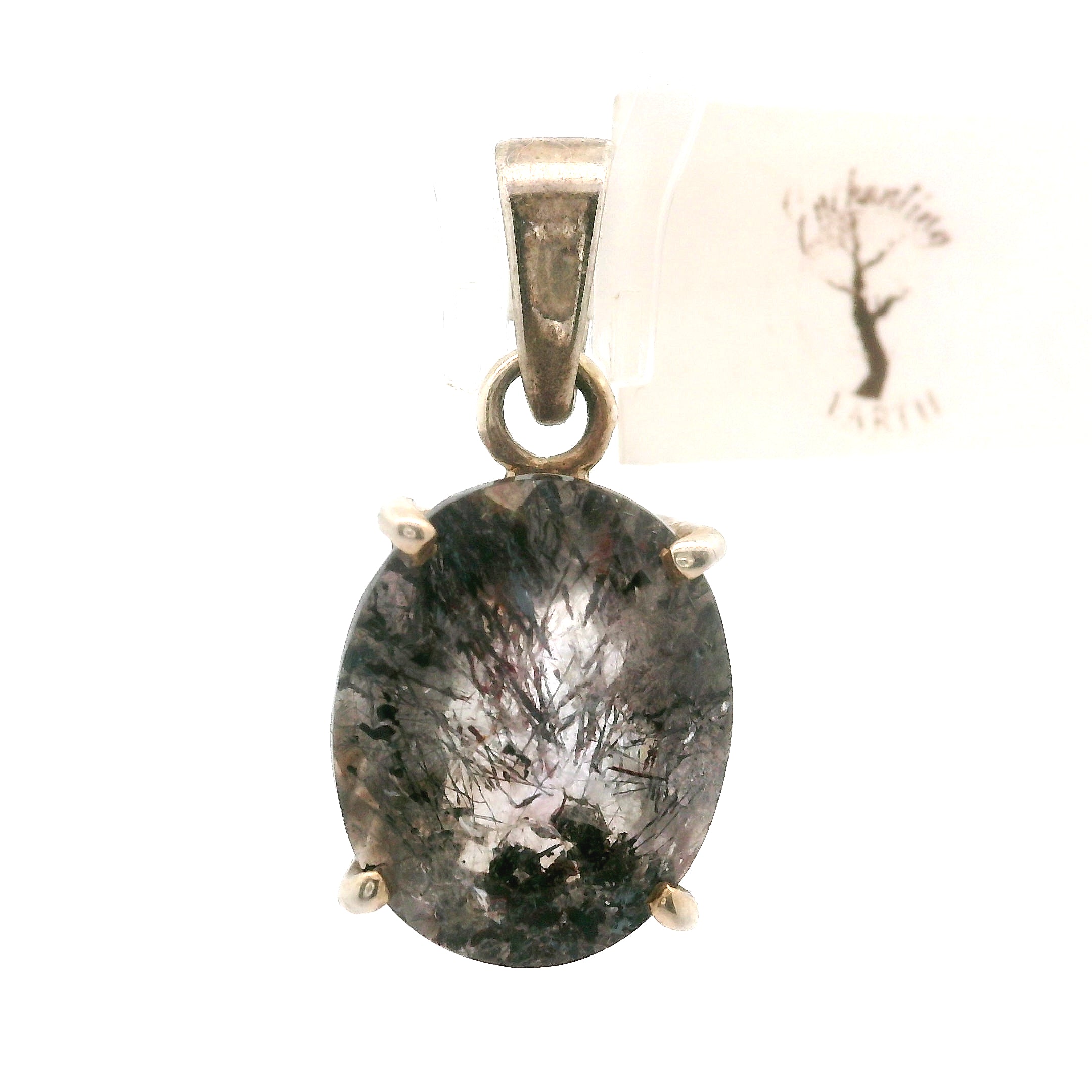 Black Super 7 Pendant .925 Silver (High Quality) for Awakening your Gifts and Creating your Dream Life