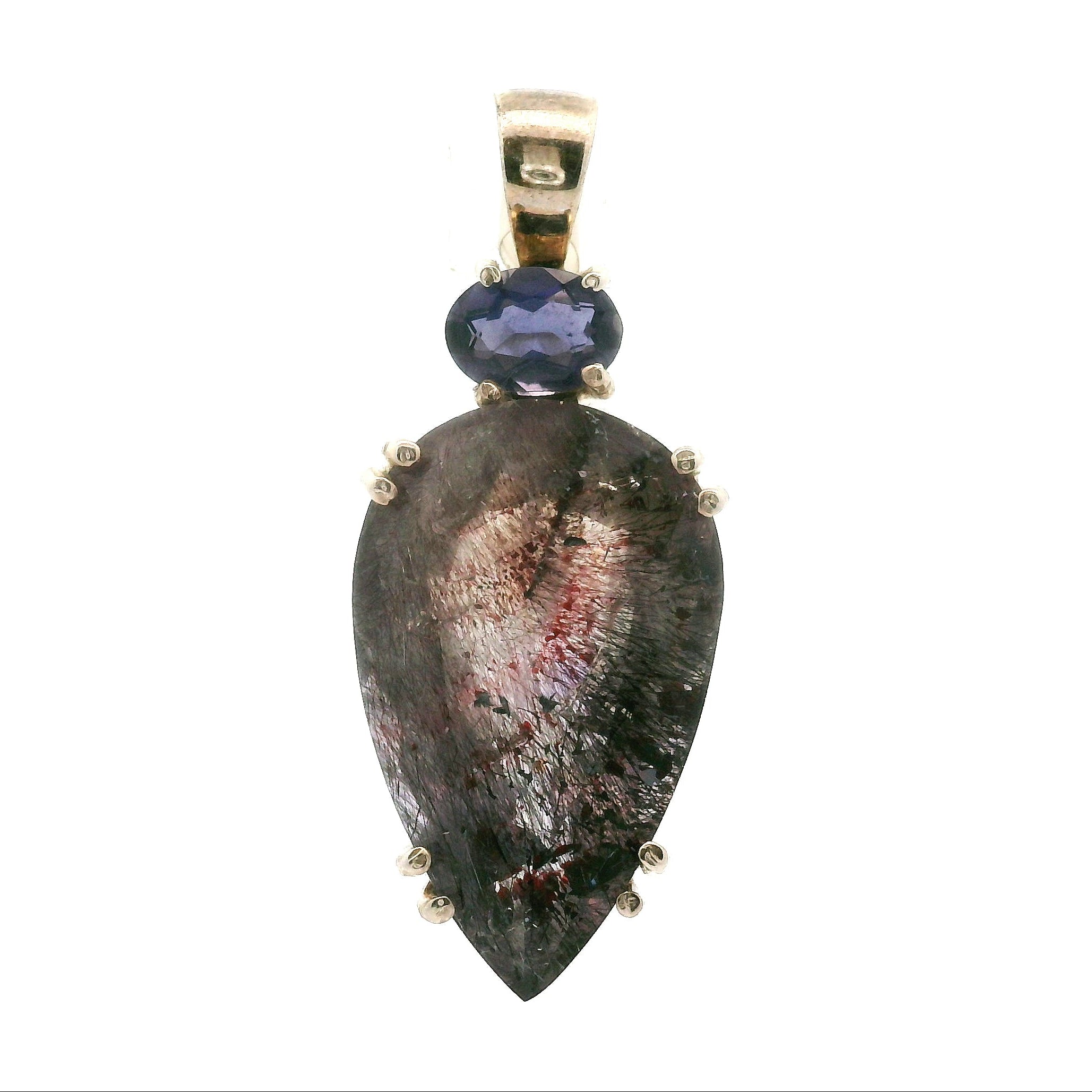 Super 7 Multi-Stone Pendant .925 Silver for Awakening your Gifts and Creating your Dream Life