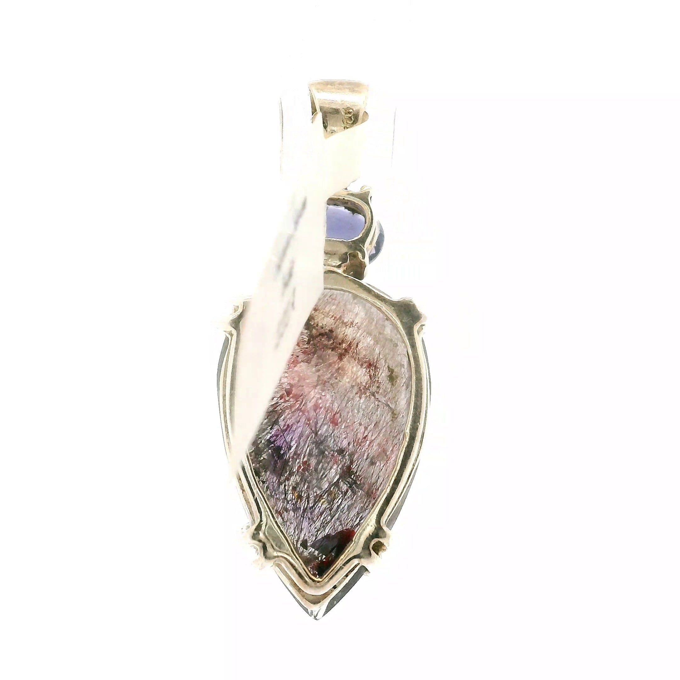 Super 7 Multi-Stone Pendant .925 Silver for Awakening your Gifts and Creating your Dream Life
