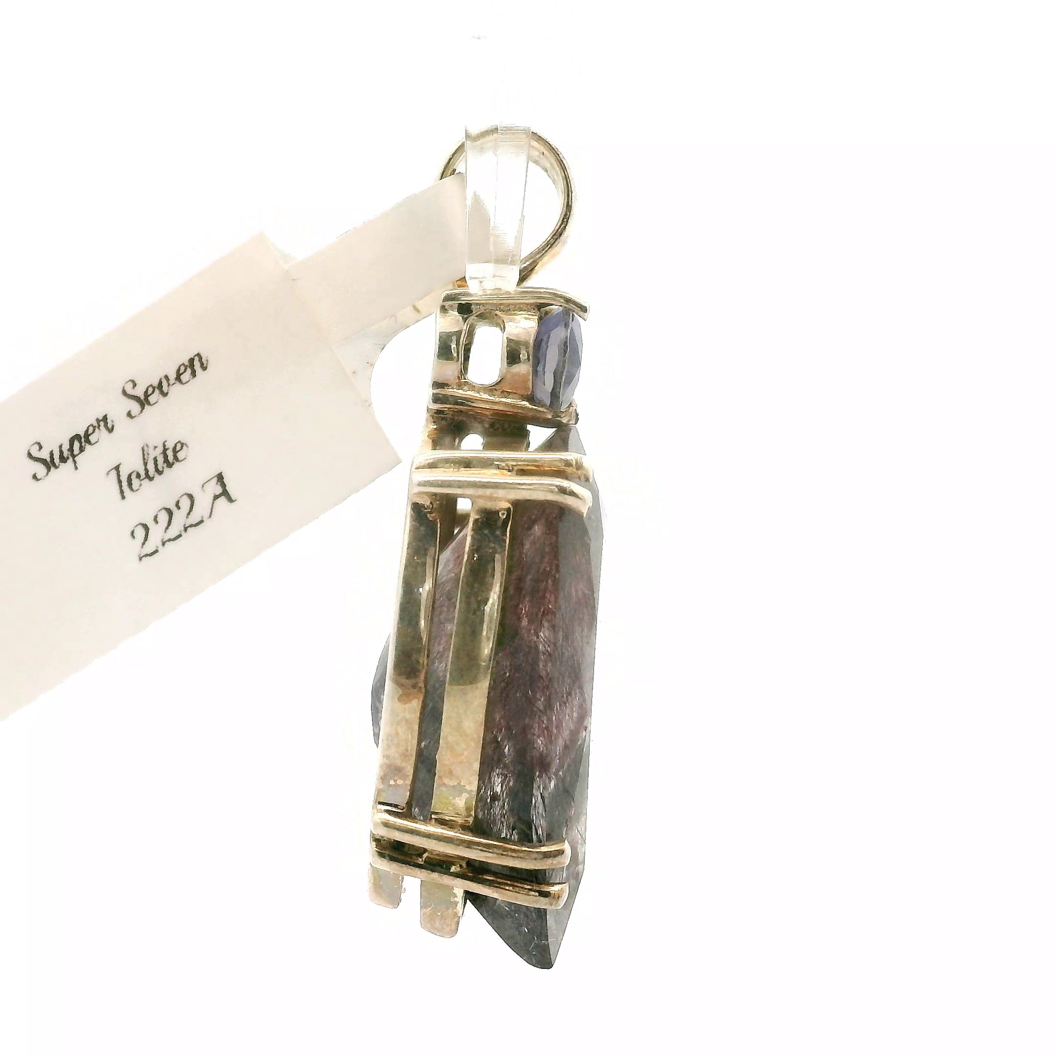 Super 7 Multi-Stone Pendant .925 Silver for Awakening your Gifts and Creating your Dream Life