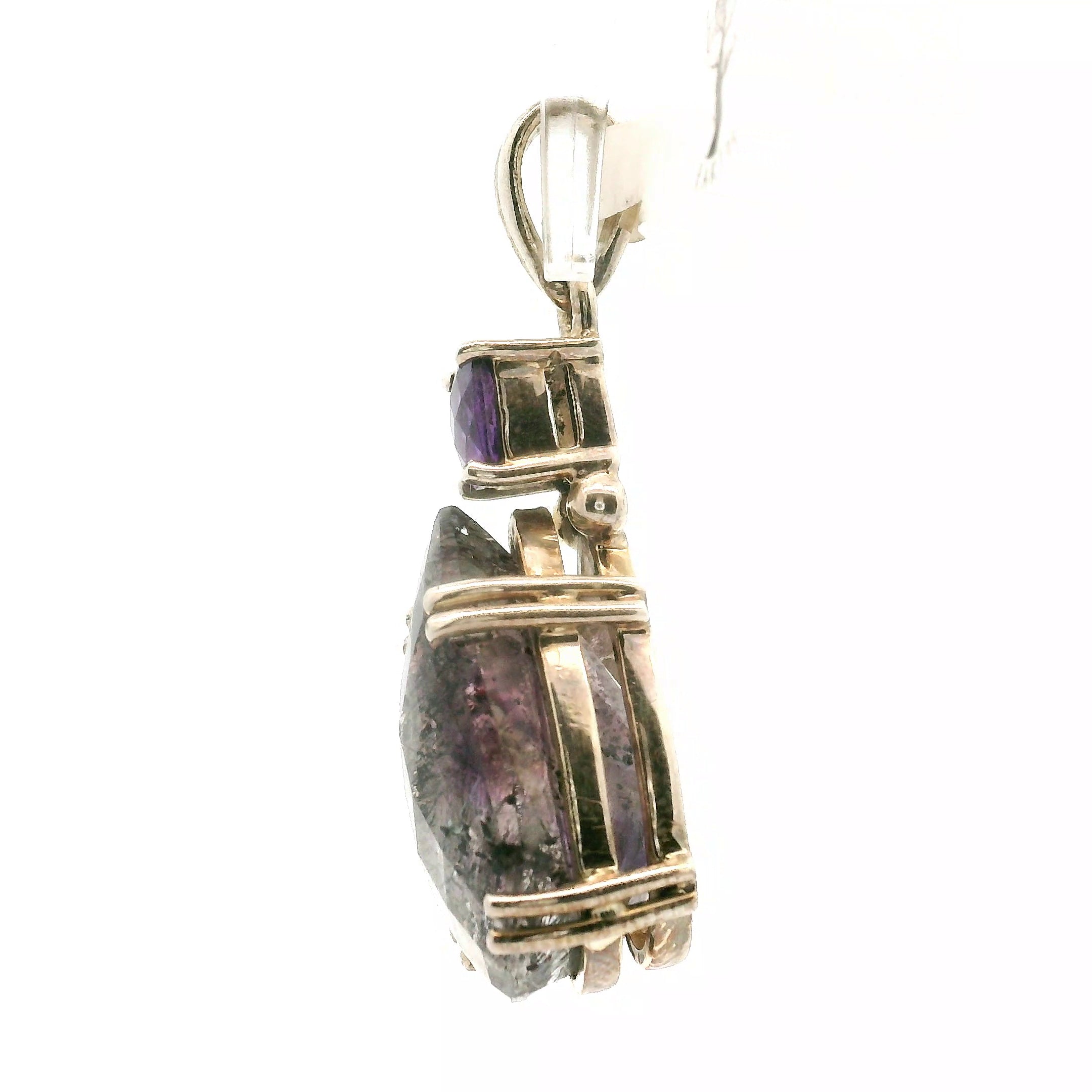 Super 7 Multi-Stone Pendant .925 Silver for Awakening your Gifts and Creating your Dream Life