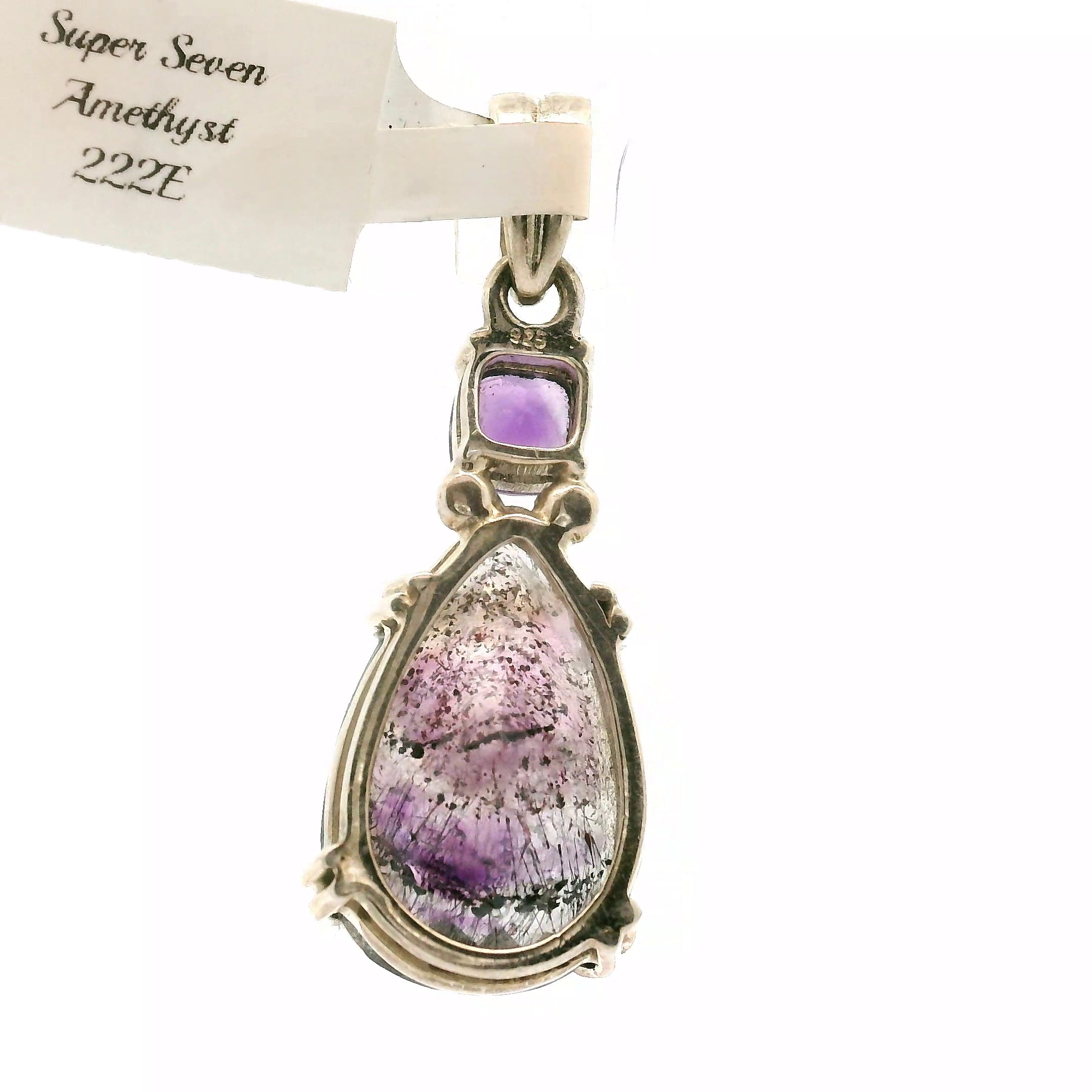 Super 7 Multi-Stone Pendant .925 Silver for Awakening your Gifts and Creating your Dream Life