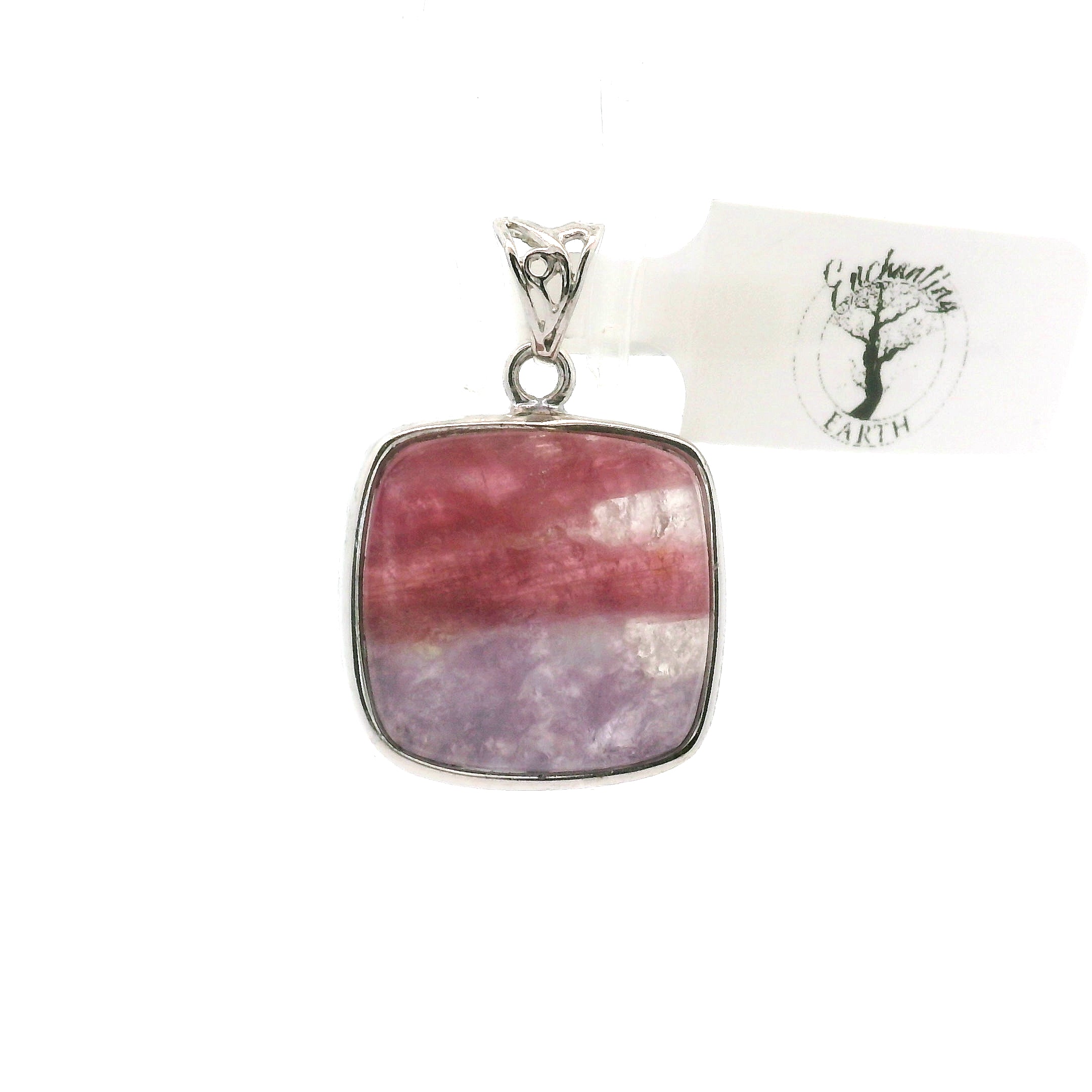 Unicorn Stone Pendant .925 Silver for Awareness, Communication and Meditation