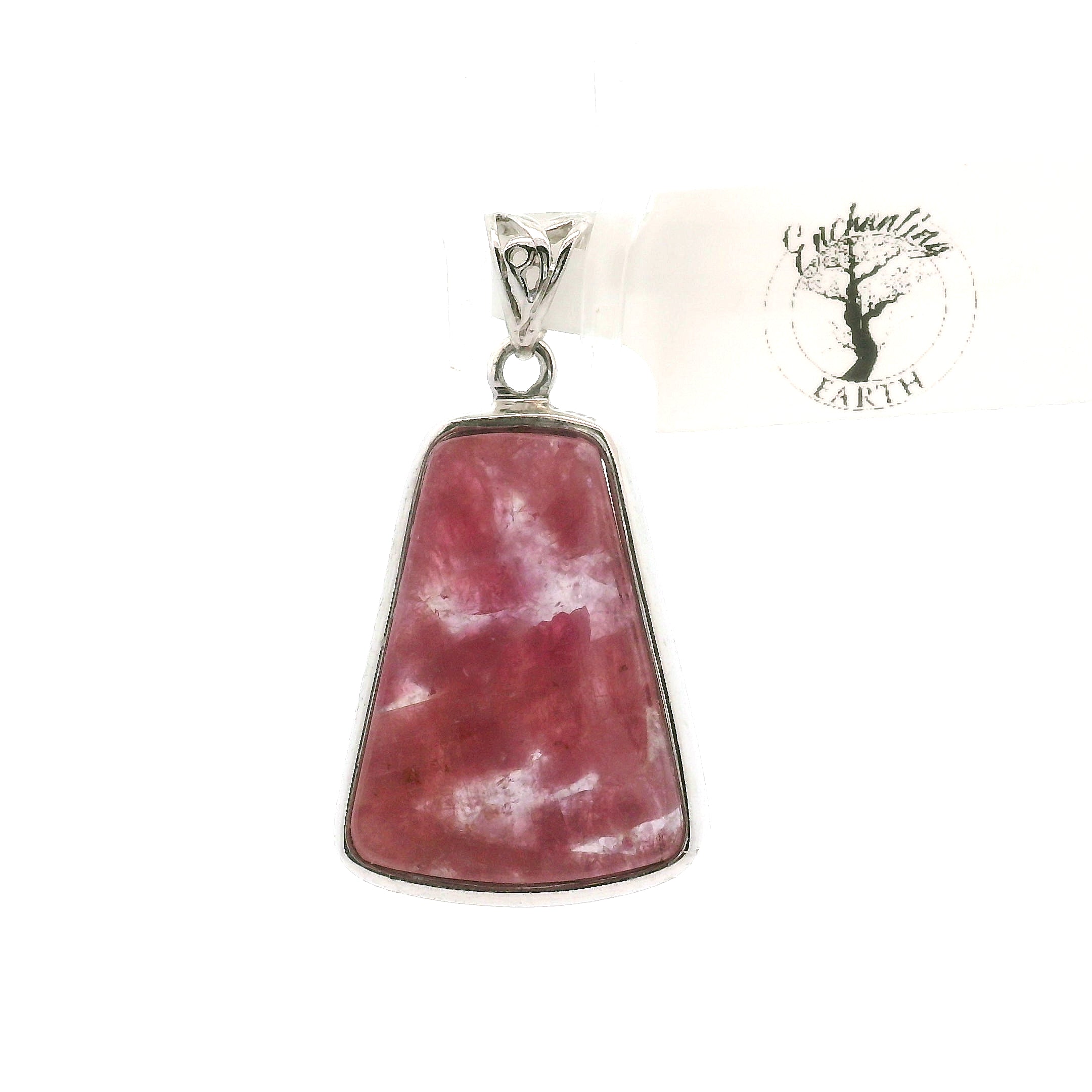 Unicorn Stone Pendant .925 Silver for Awareness, Communication and Meditation