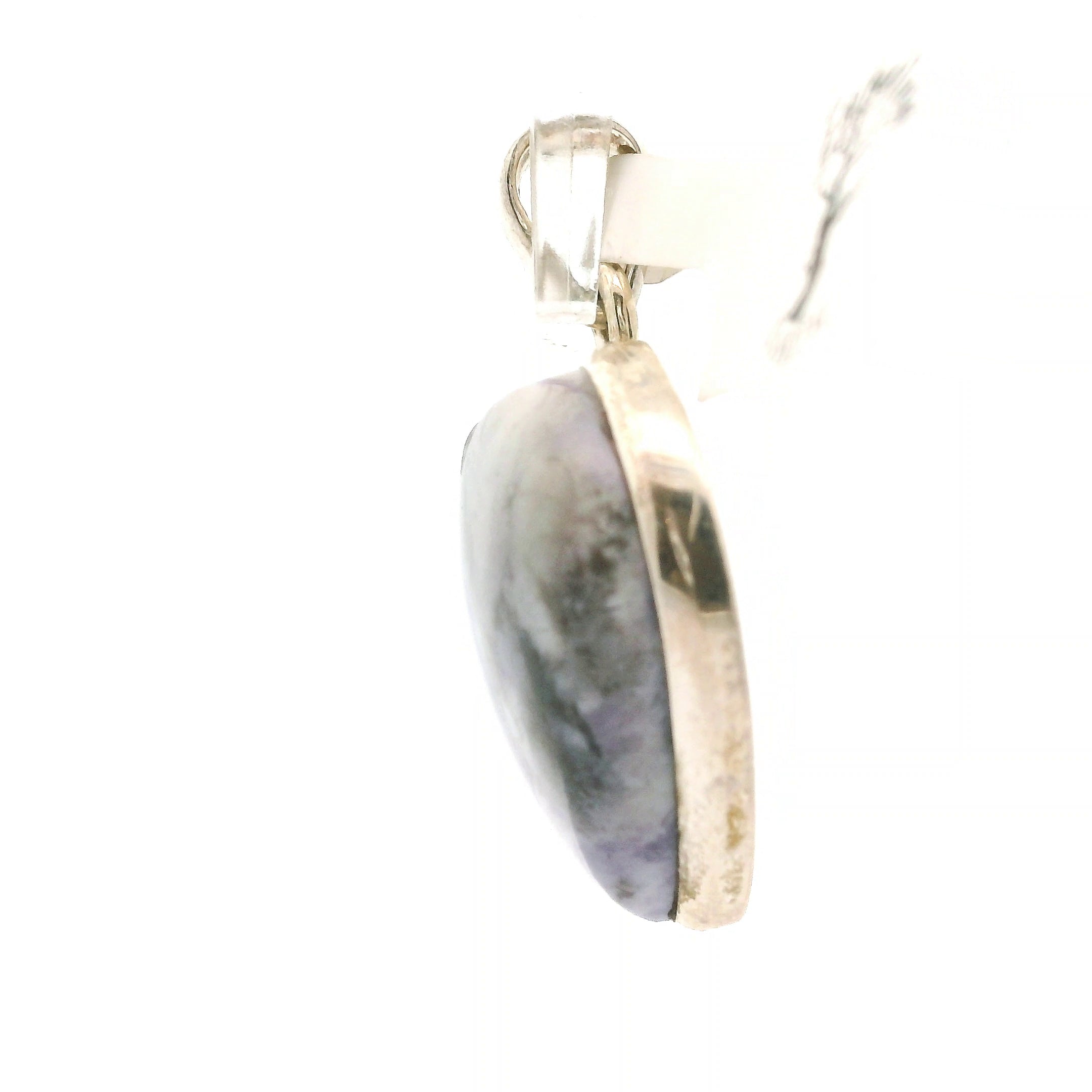Tiffany Stone Heart Pendant .925 Silver for Harmonizing your Relationships and Pleasure