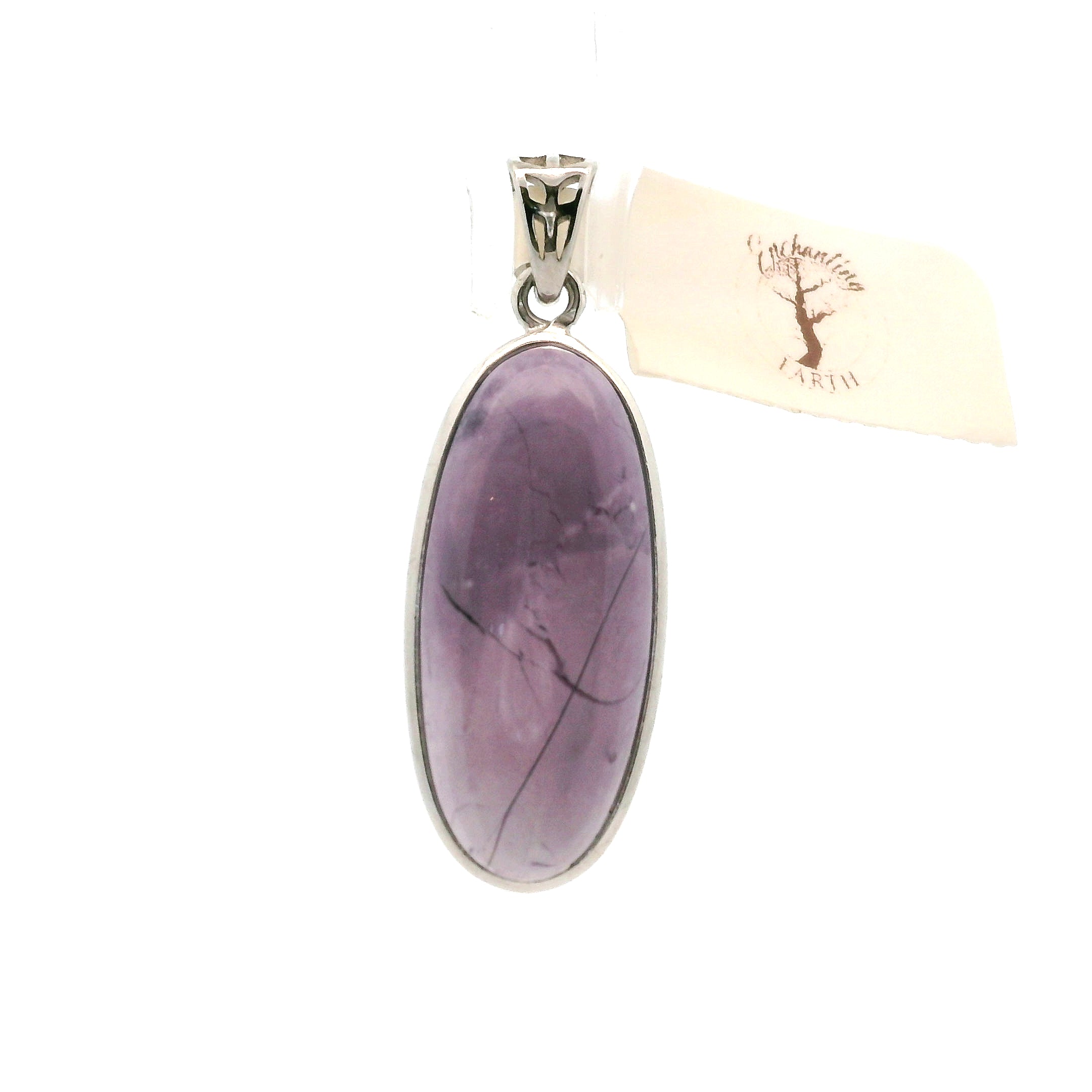Tiffany Stone Pendant .925 Silver for Harmonizing your Relationships and Pleasure