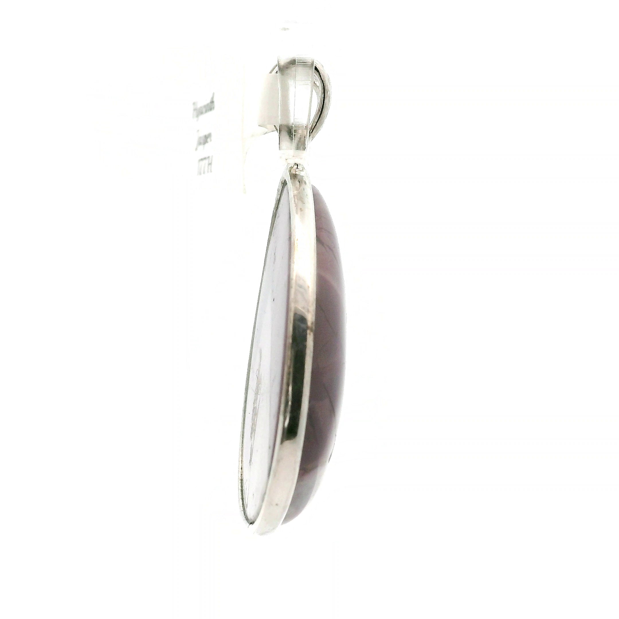 Hyacinth Jasper Pendants .925 Silver for Calm and Clarity