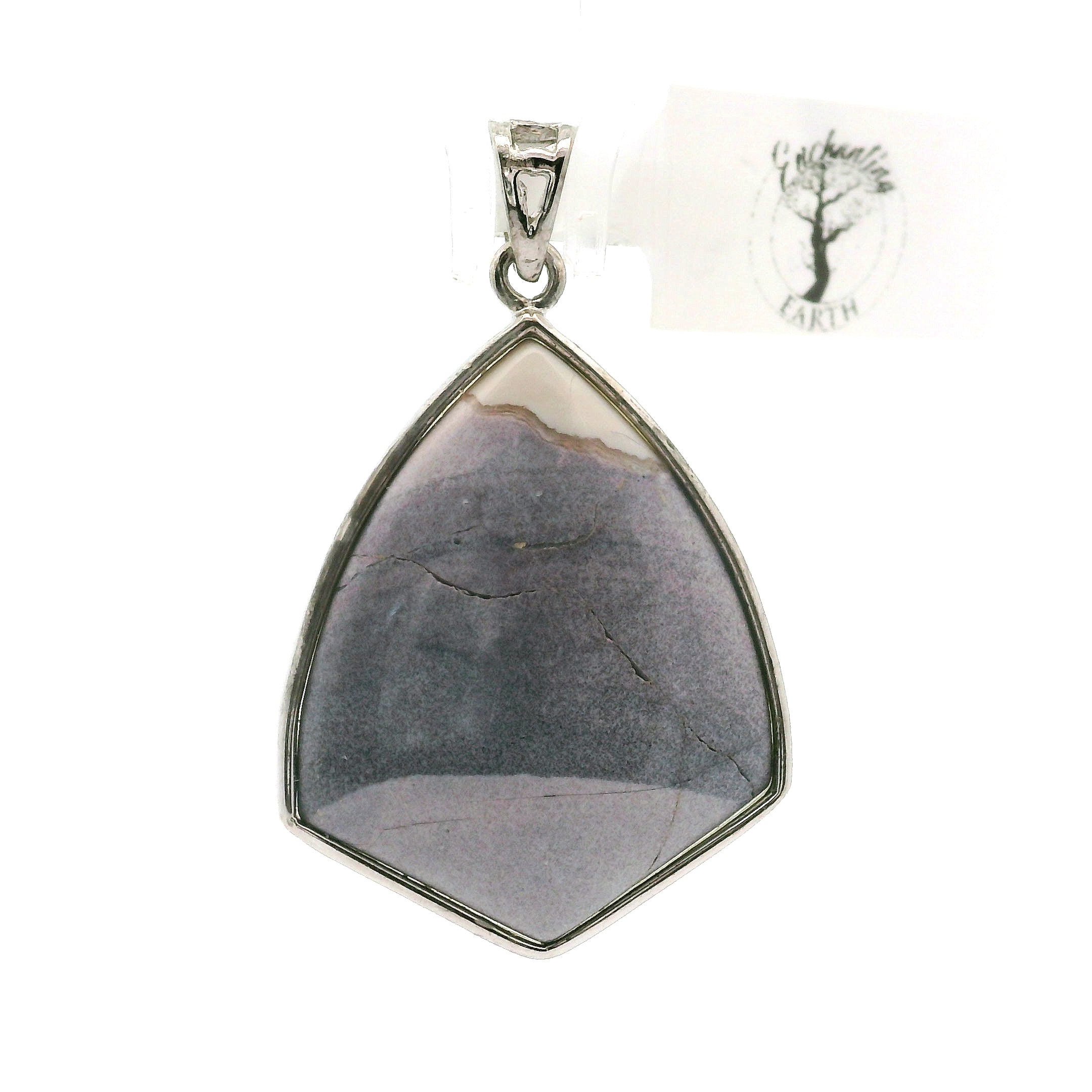 Hyacinth Jasper Pendants .925 Silver for Calm and Clarity