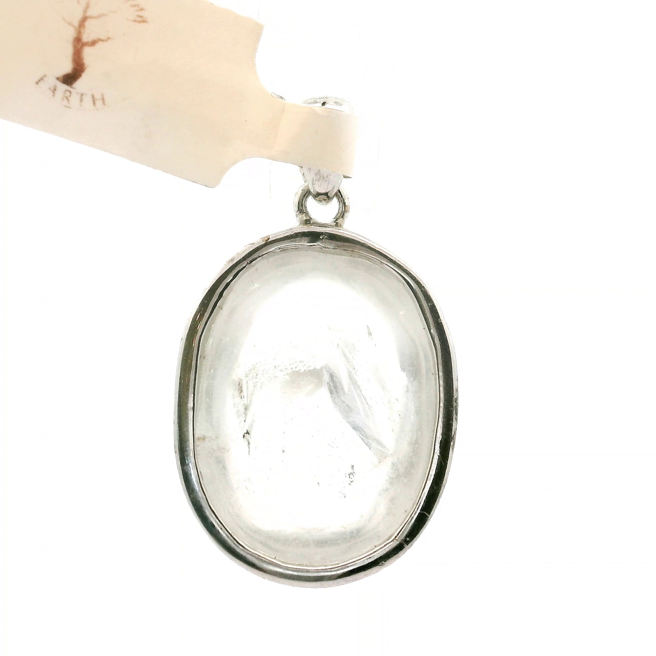 Manifestation Quartz Pendant .925 Silver for Intention Setting and Manifesting your Desires