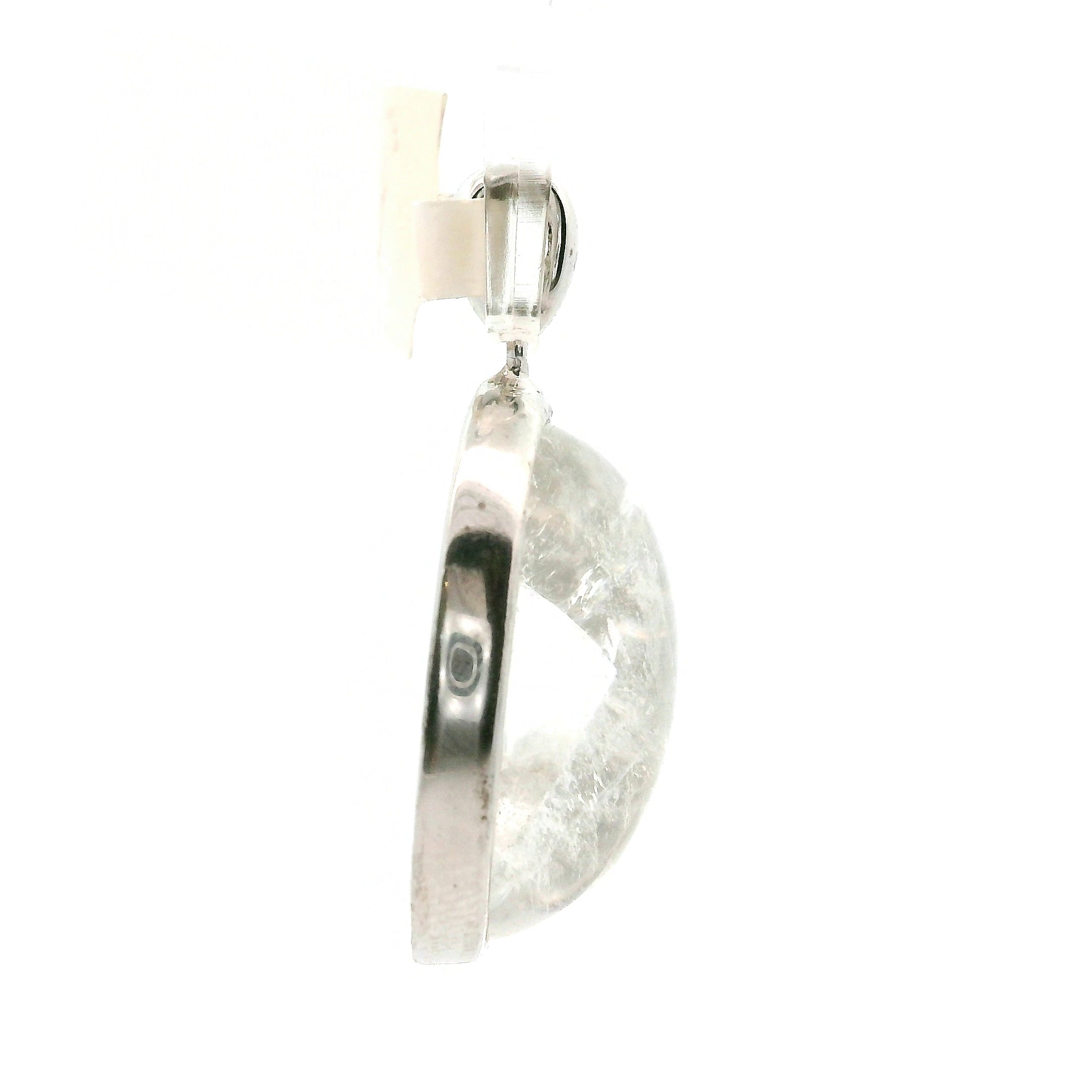 Manifestation Quartz Pendant .925 Silver for Intention Setting and Manifesting your Desires