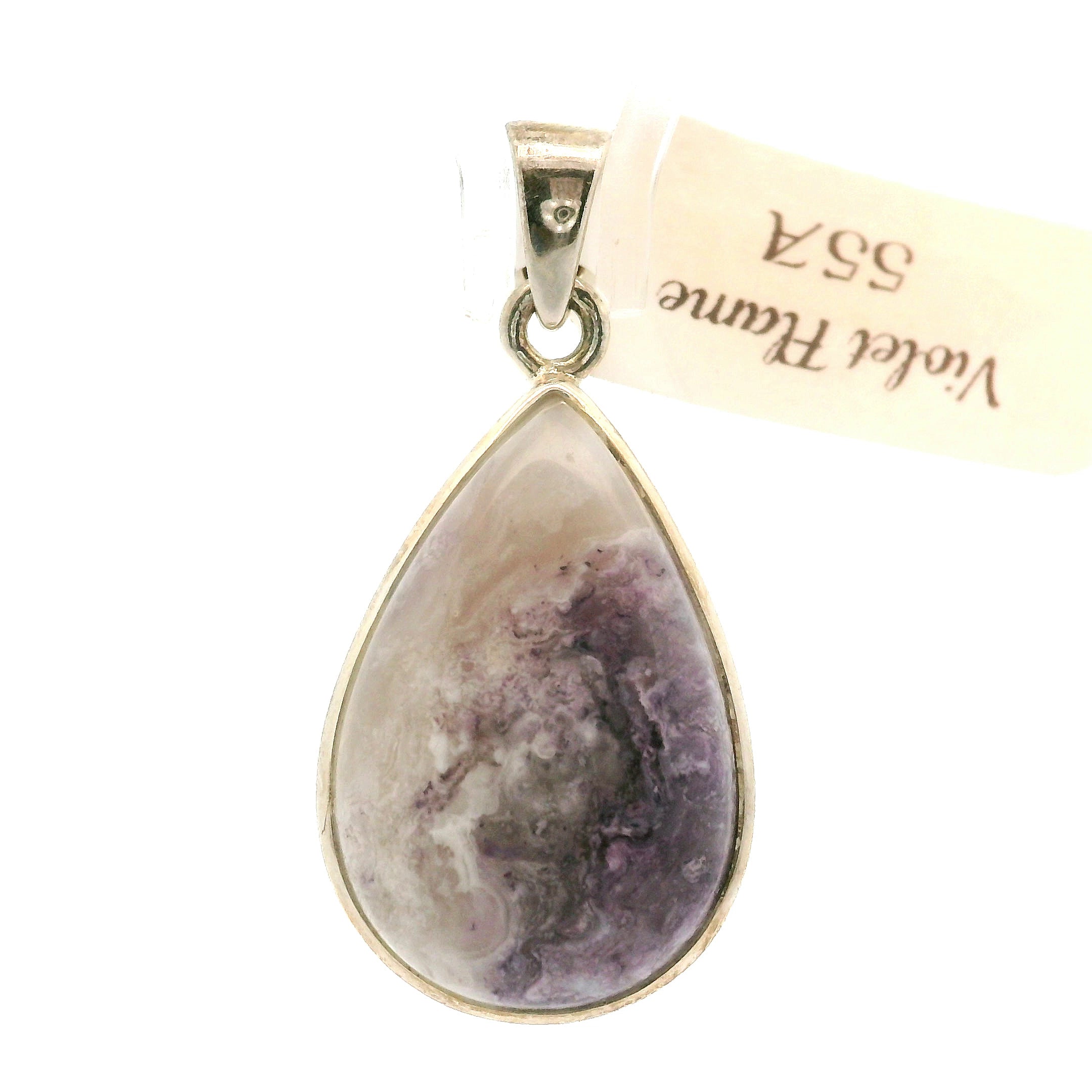 Violet Flame Pendants .925 Silver for Harmonizing your Relationships