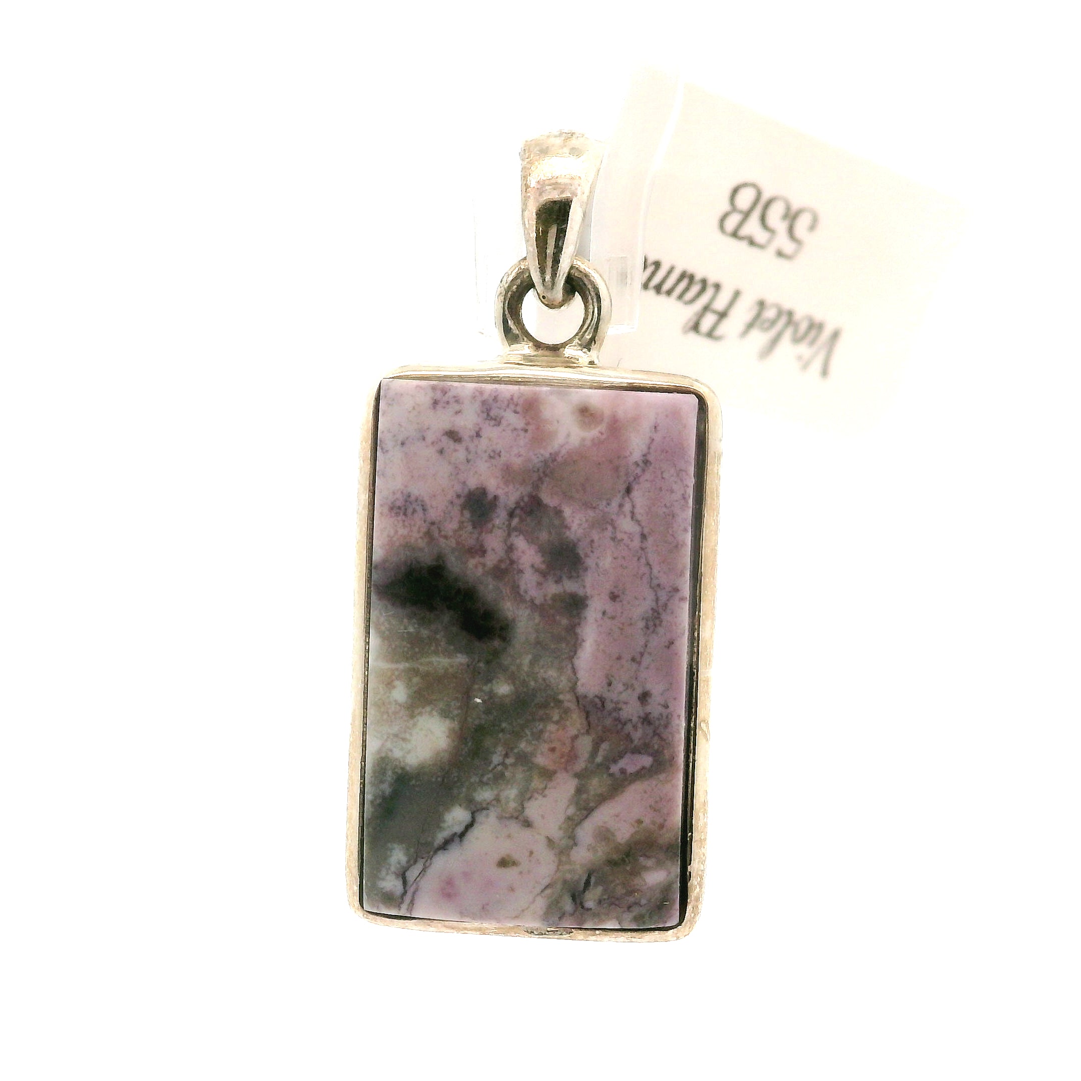 Violet Flame Pendants .925 Silver for Harmonizing your Relationships