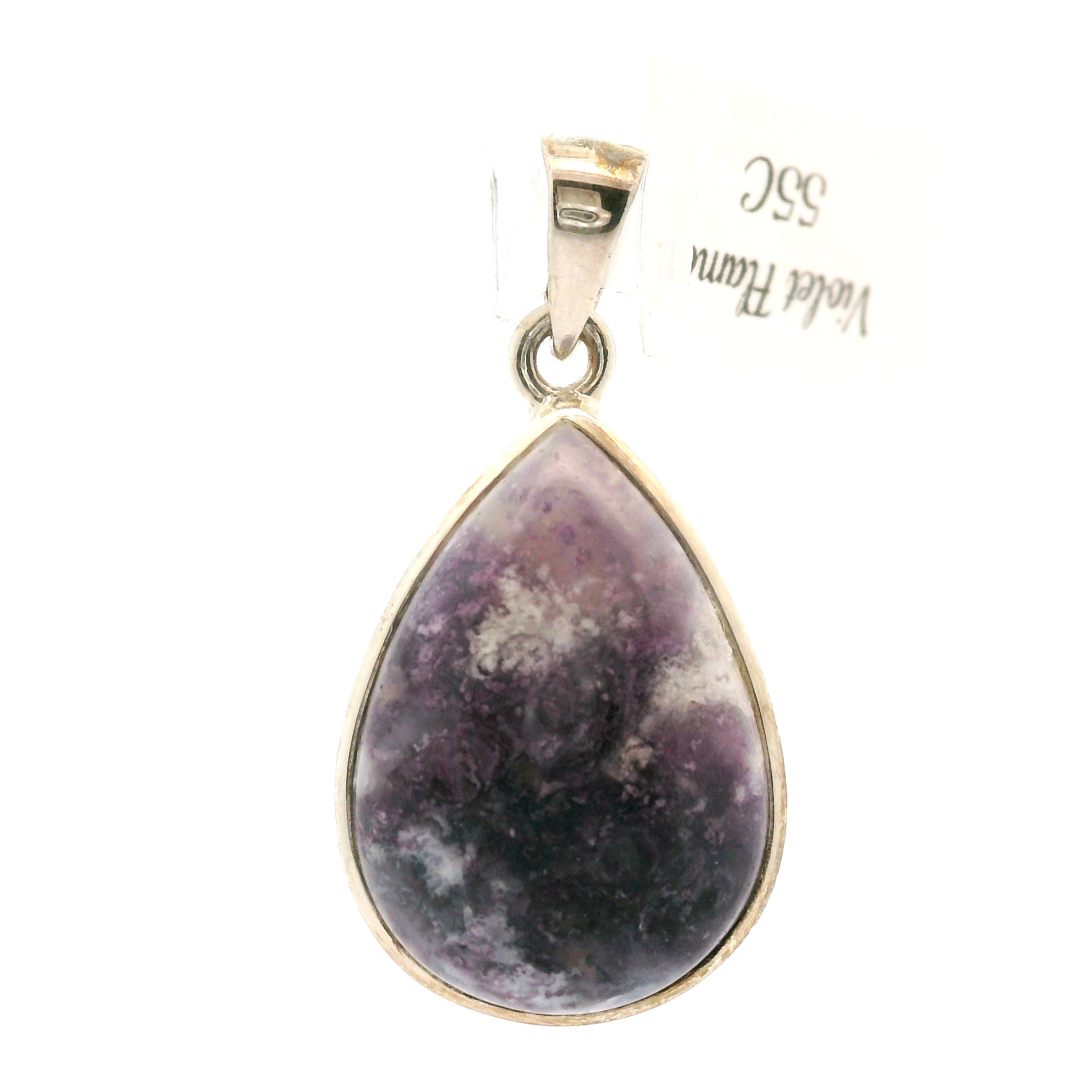 Violet Flame Pendants .925 Silver for Harmonizing your Relationships