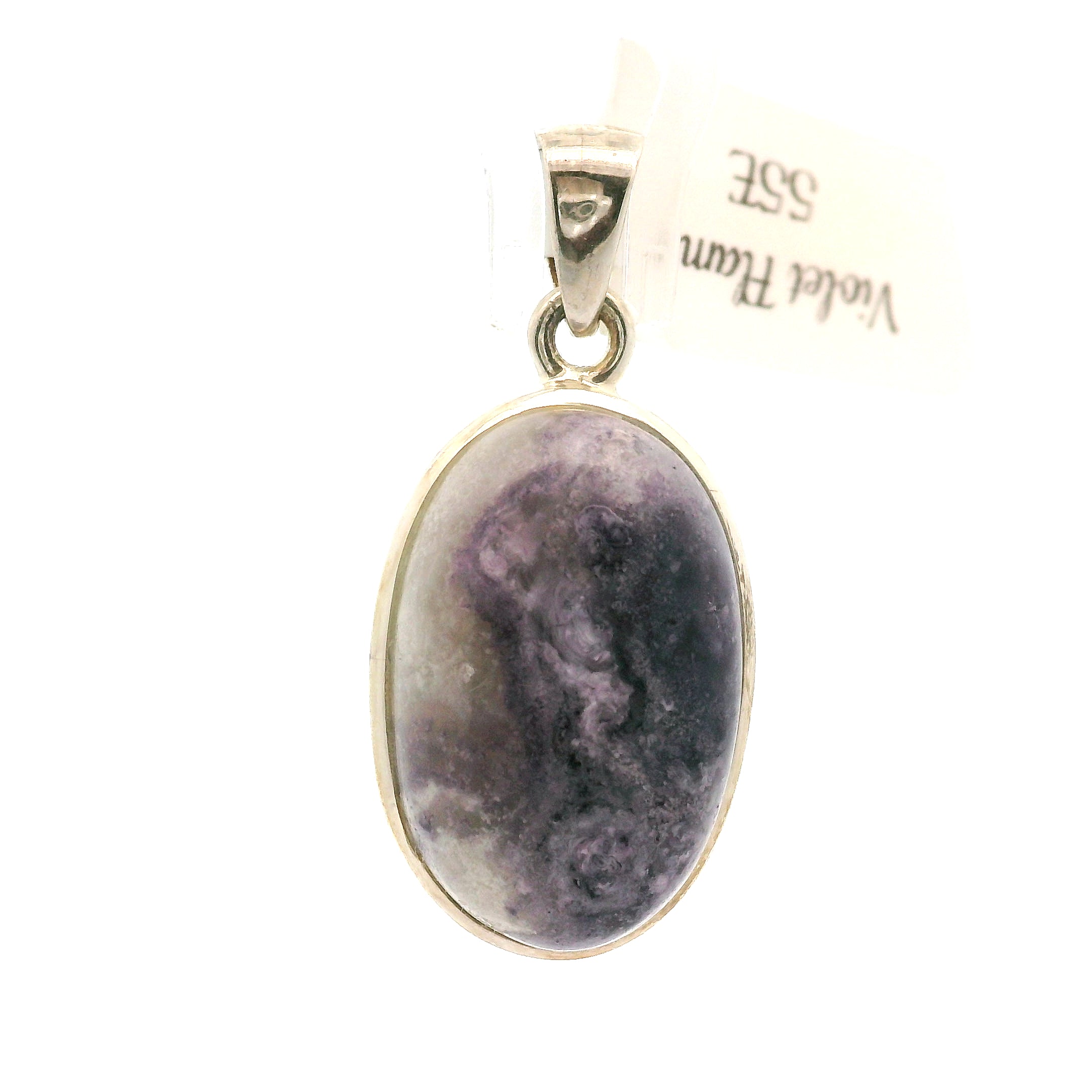 Violet Flame Pendants .925 Silver for Harmonizing your Relationships