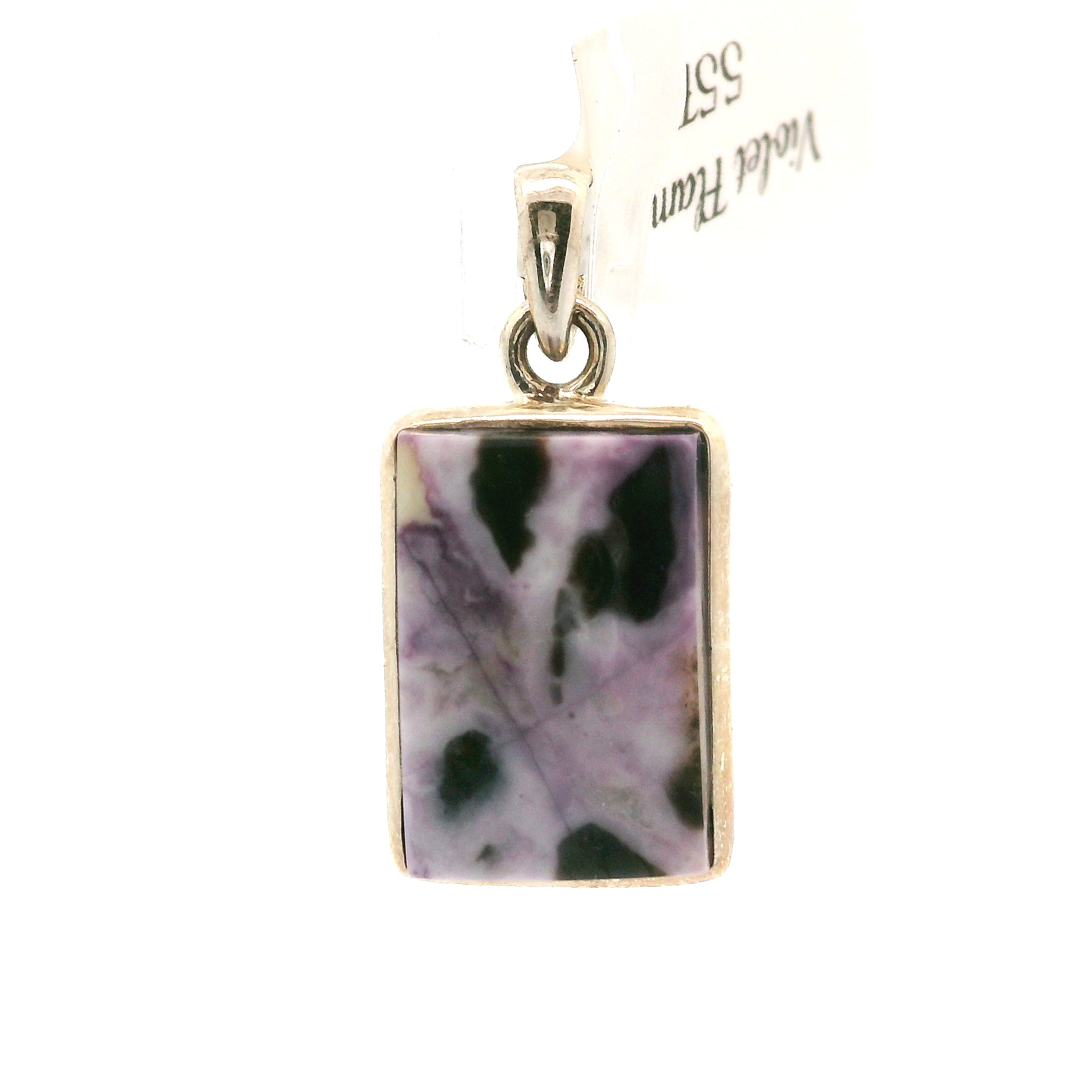 Violet Flame Pendants .925 Silver for Harmonizing your Relationships