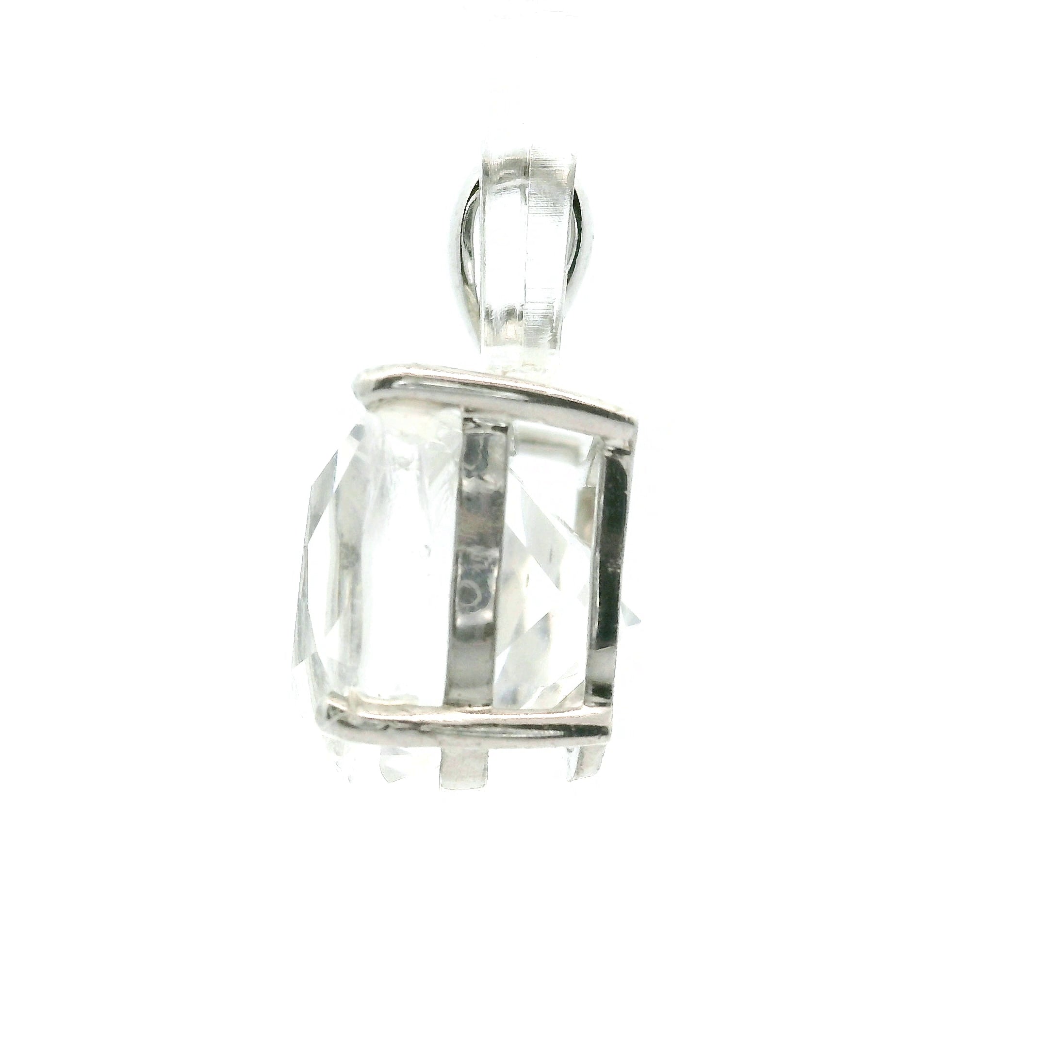 Clear Quartz Cat Pendant .925 Silver for Healing, Intention Setting and Manifesting your Desires