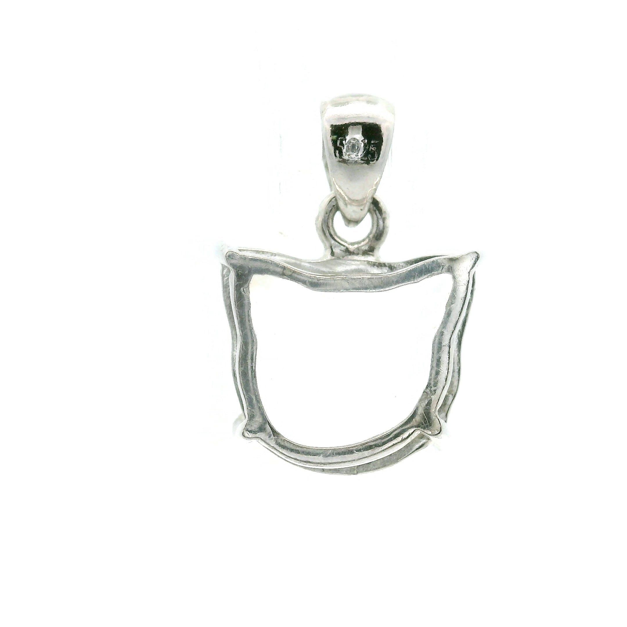 Clear Quartz Cat Pendant .925 Silver for Healing, Intention Setting and Manifesting your Desires