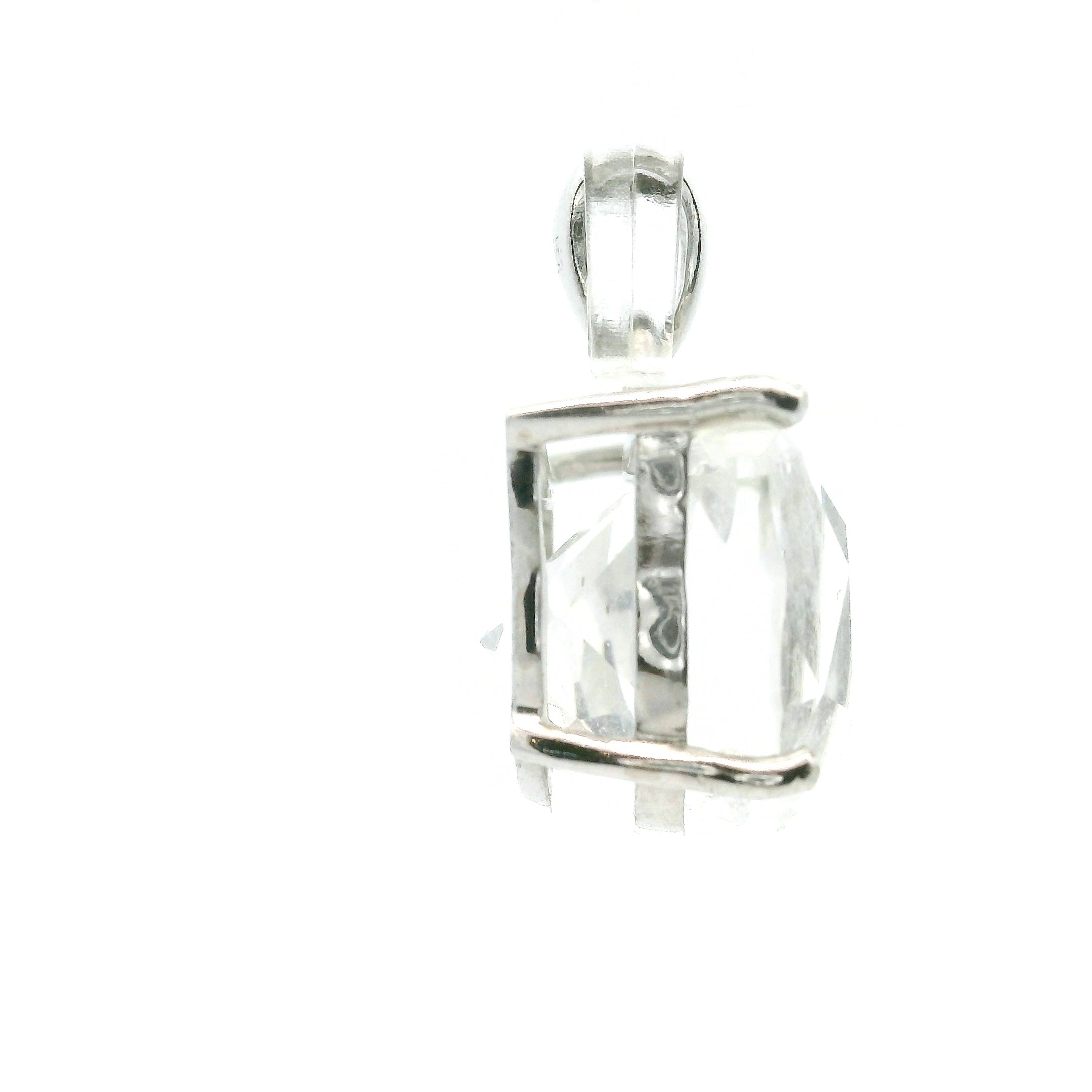Clear Quartz Cat Pendant .925 Silver for Healing, Intention Setting and Manifesting your Desires