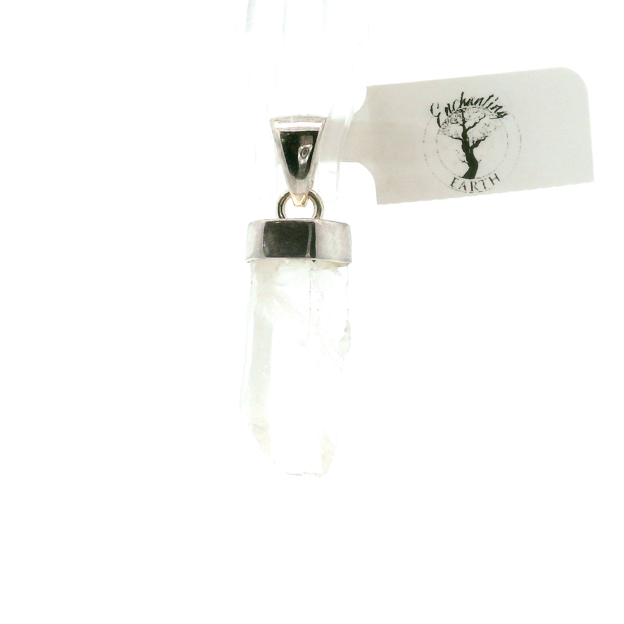 Lemurian Quartz Pendant .925 Silver for Healing, Intention Setting and Manifesting your Desires